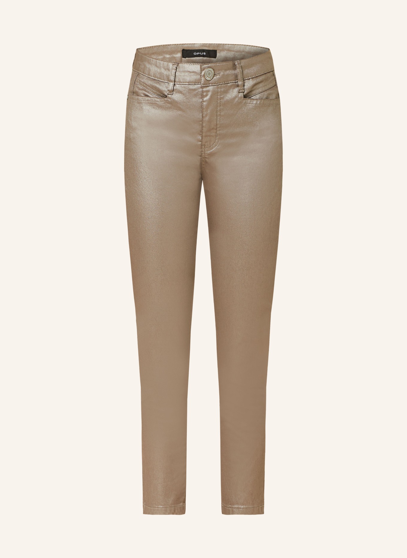 OPUS 7/8 jeans EMILY RACE, Color: BEIGE (Image 1)