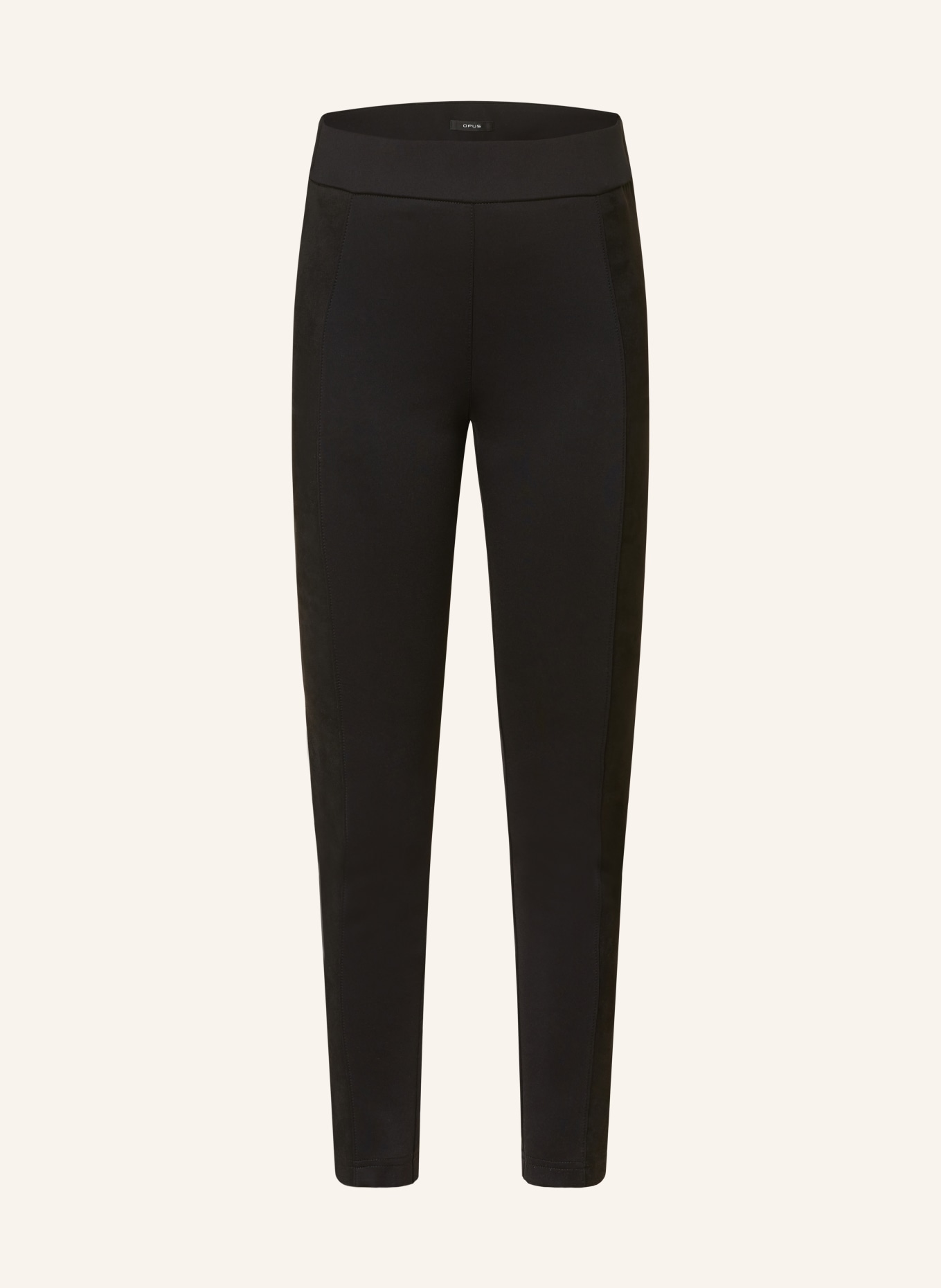 OPUS Jersey trousers ECHO, Color: BLACK (Image 1)