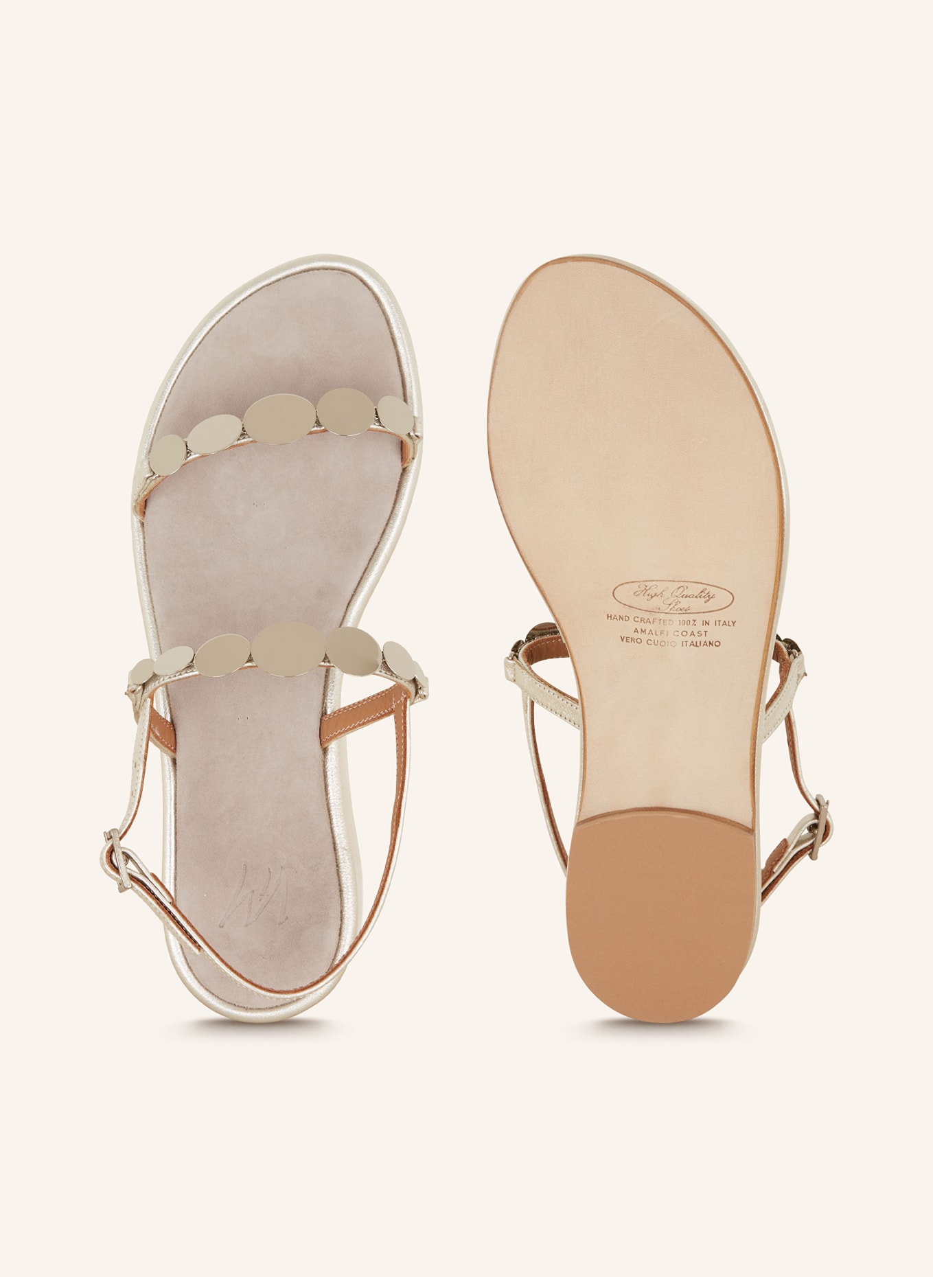 VIAMERCANTI Sandals PIOPPI, Color: SILVER (Image 5)