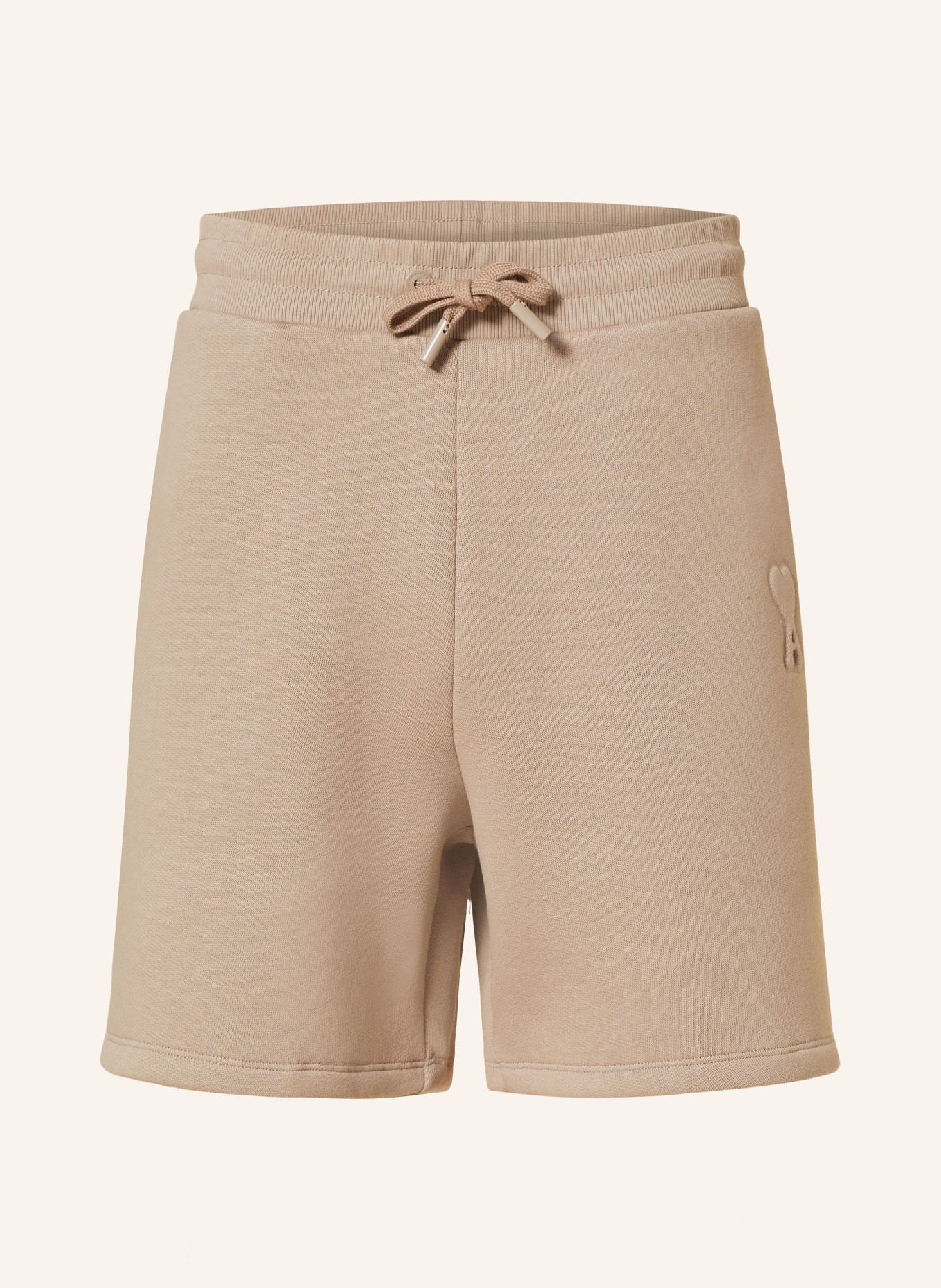 AMI PARIS Sweat shorts, Color: TAUPE (Image 1)