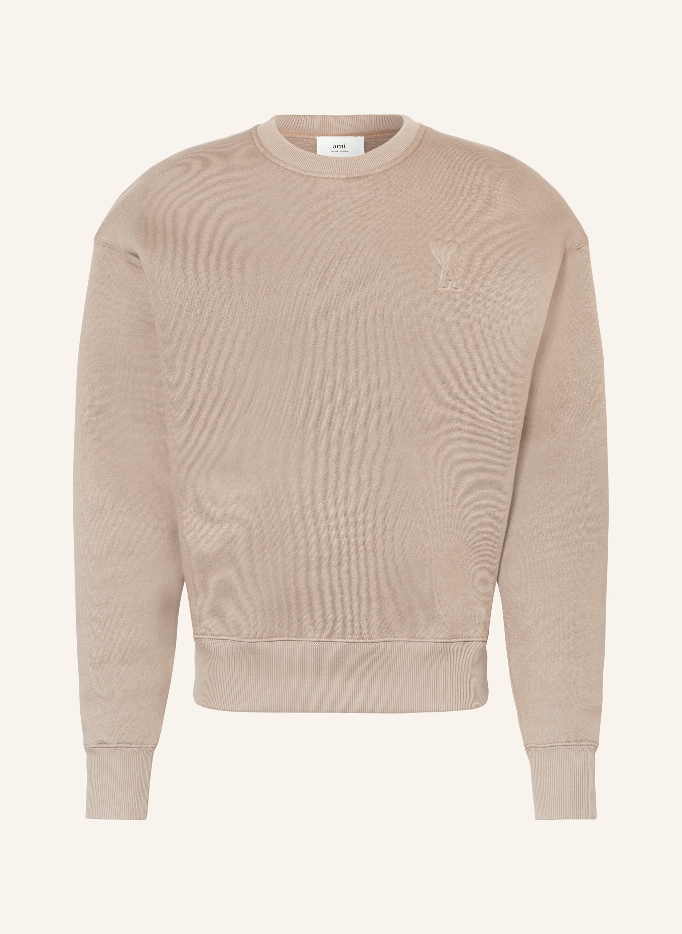 AMI PARIS Sweatshirt, Color: TAUPE (Image 1)