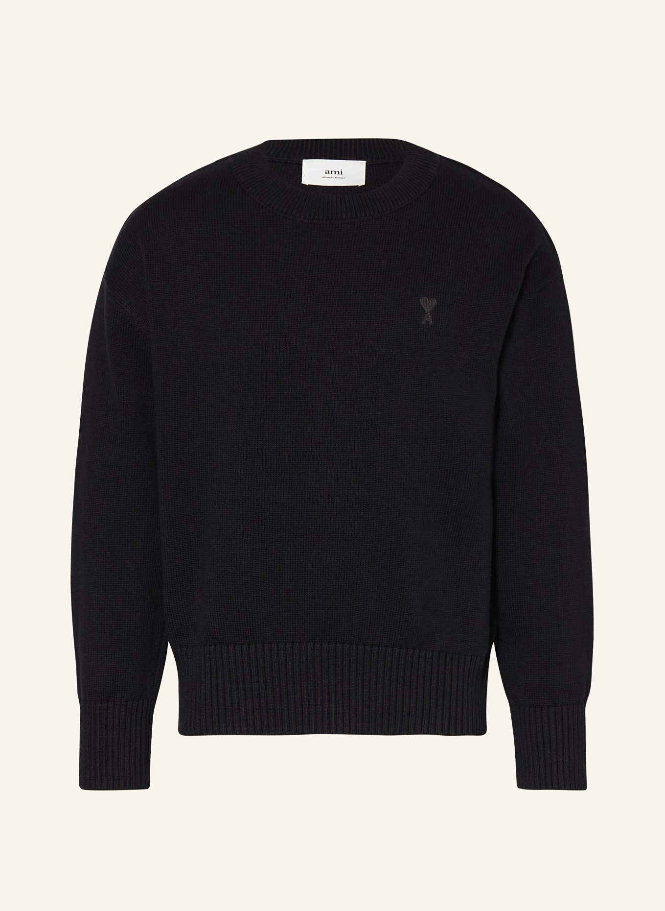 AMI PARIS Sweater, Color: BLACK (Image 1)