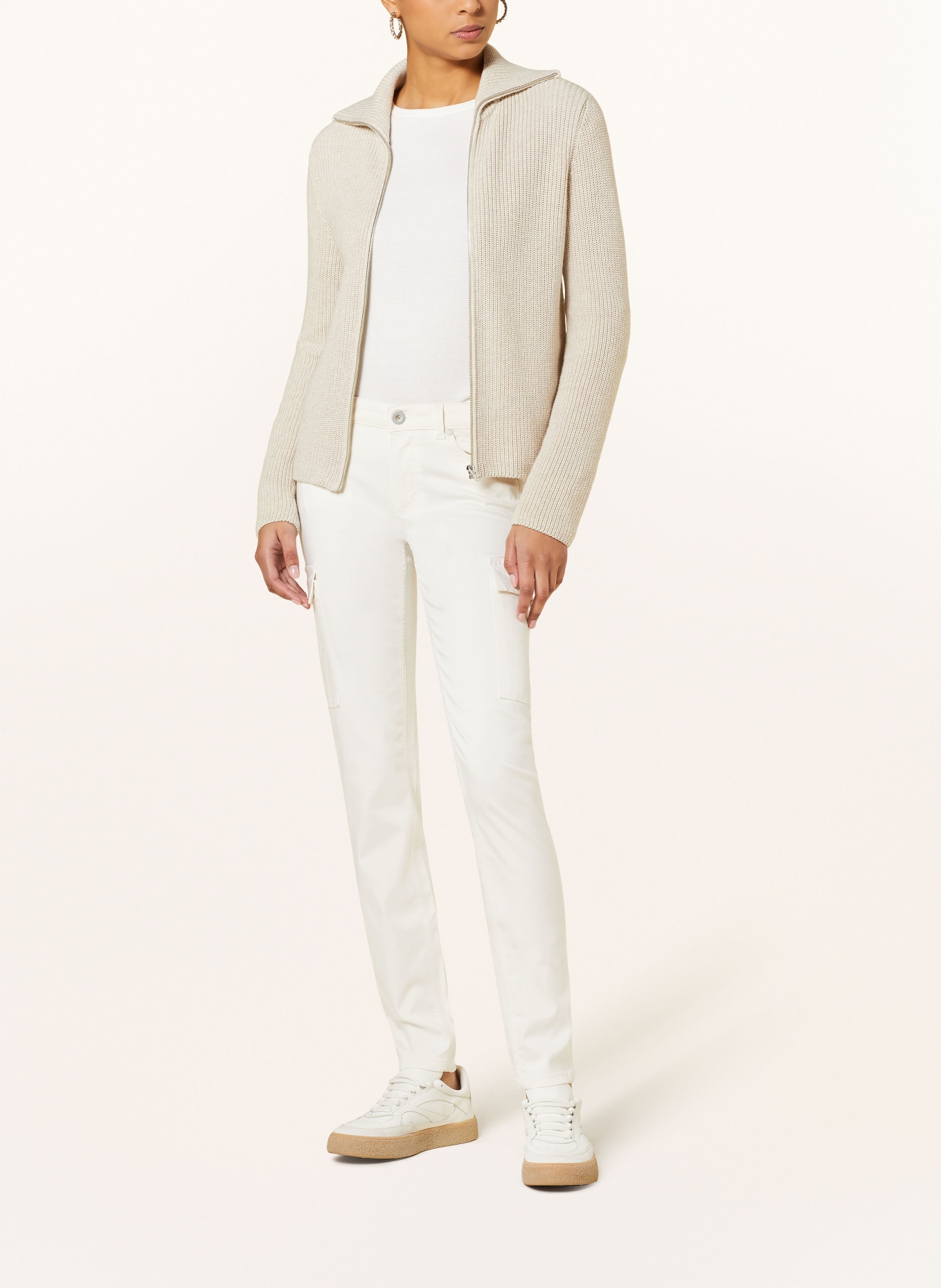 Marc O'Polo Cargo pants, Color: WHITE (Image 2)