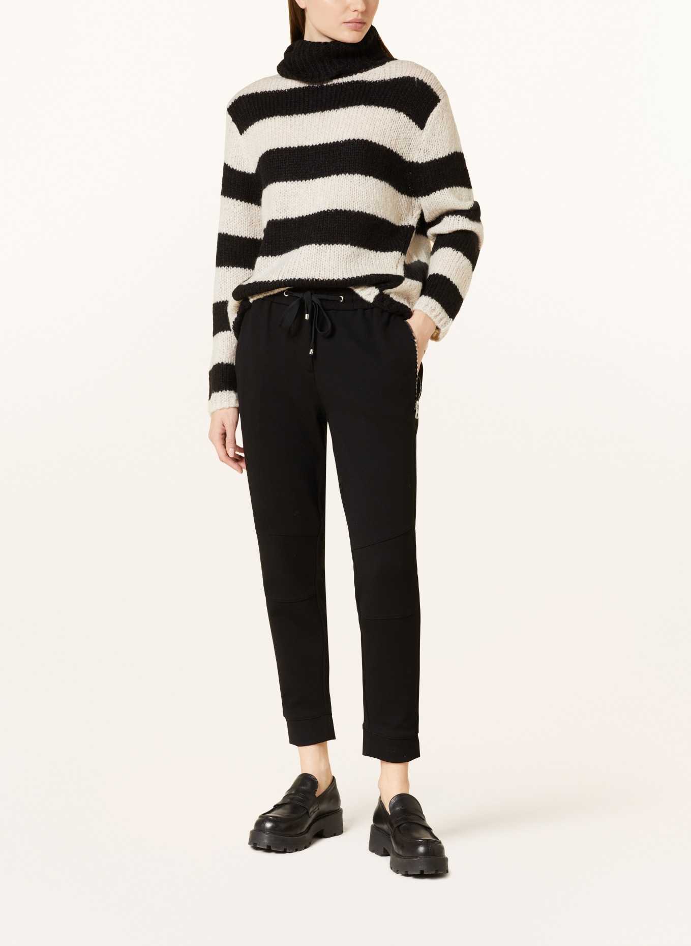 Marc O'Polo Pants in jogger style, Color: BLACK (Image 2)