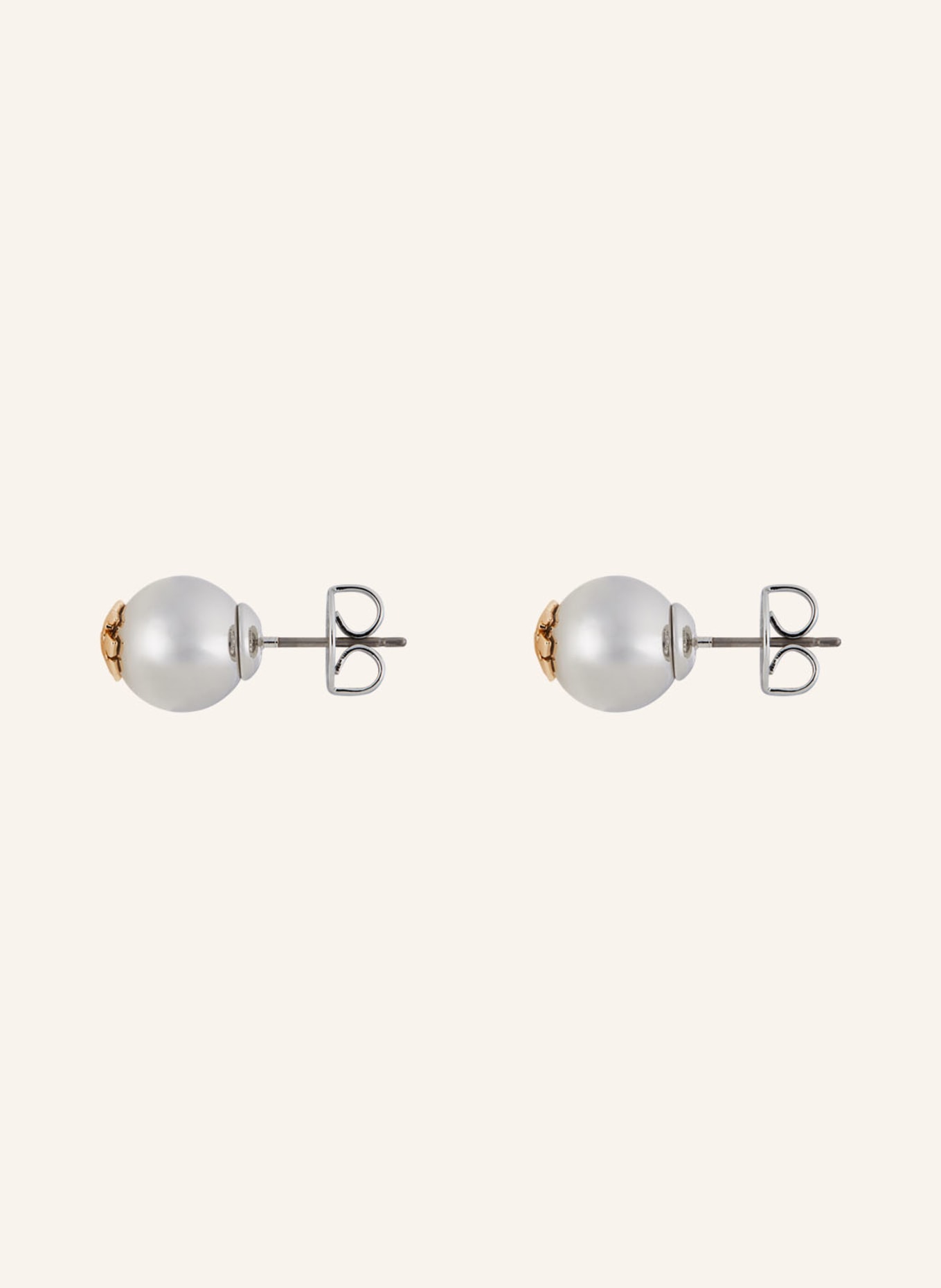 TORY BURCH Earrings ESSENTIAL STUD, Color: SILVER/ GOLD (Image 2)