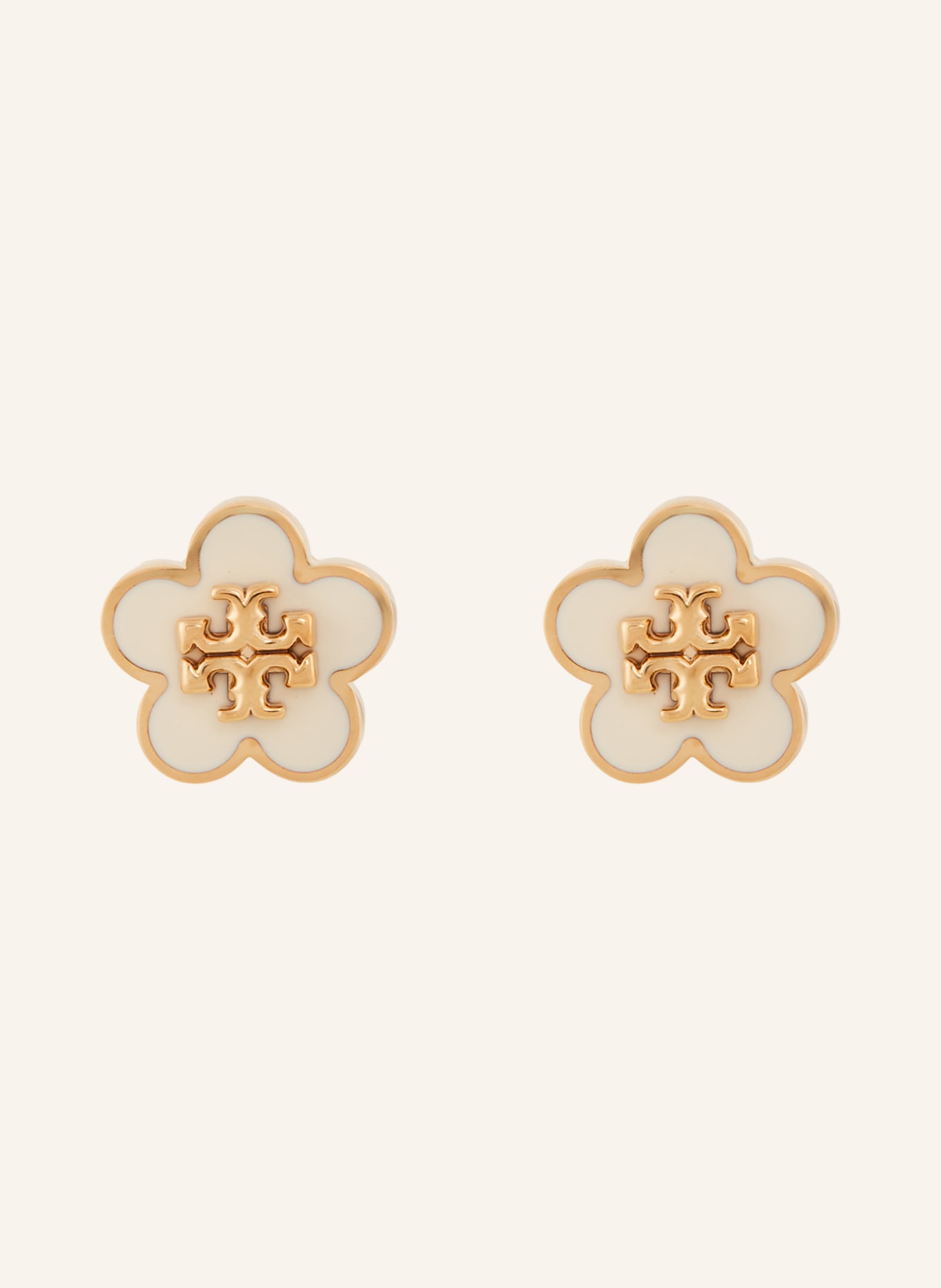 TORY BURCH Earrings KIRA, Color: GOLD/ CREAM (Image 1)