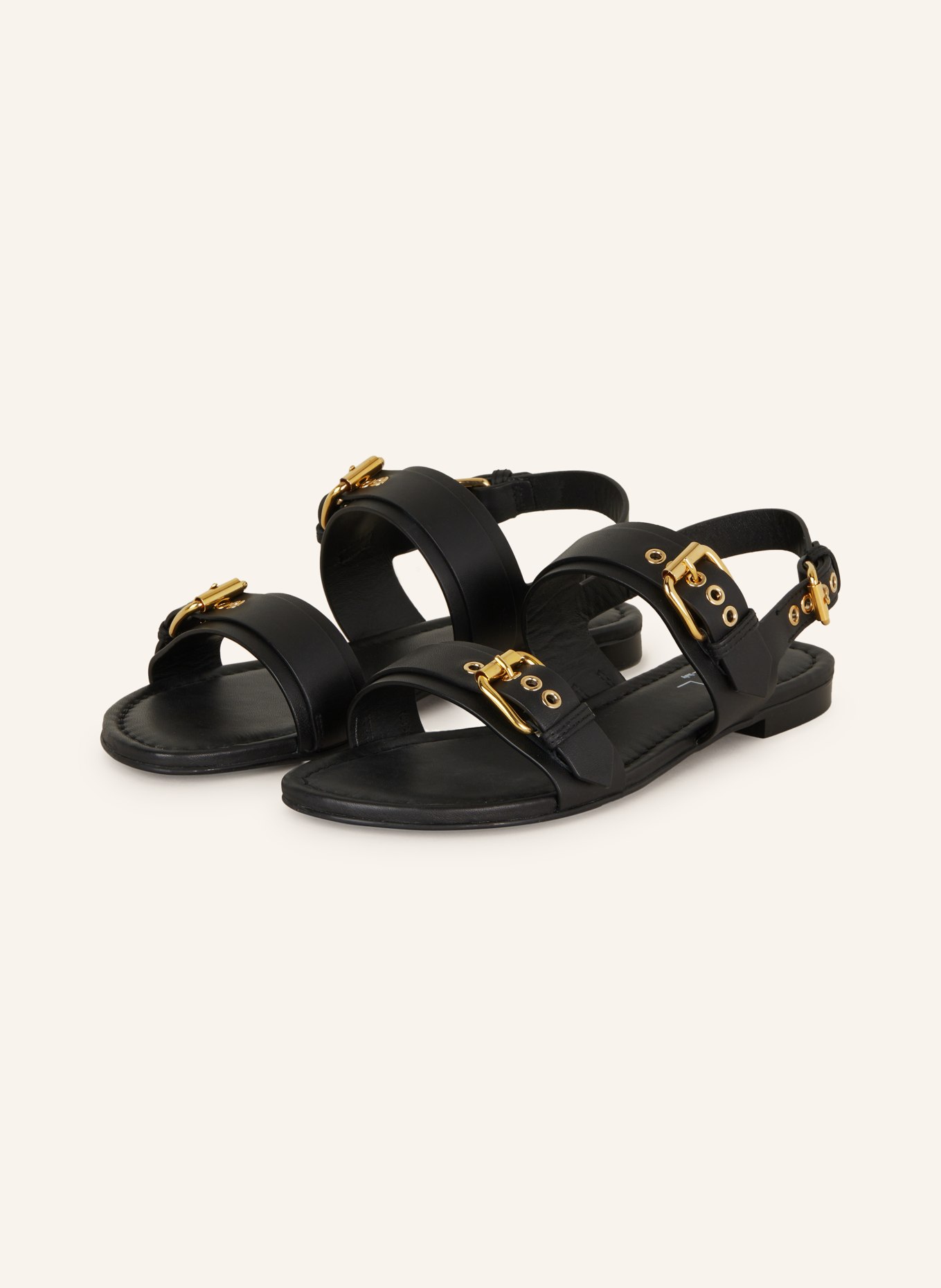 AGL Sandals SUMMER, Color: BLACK (Image 1)