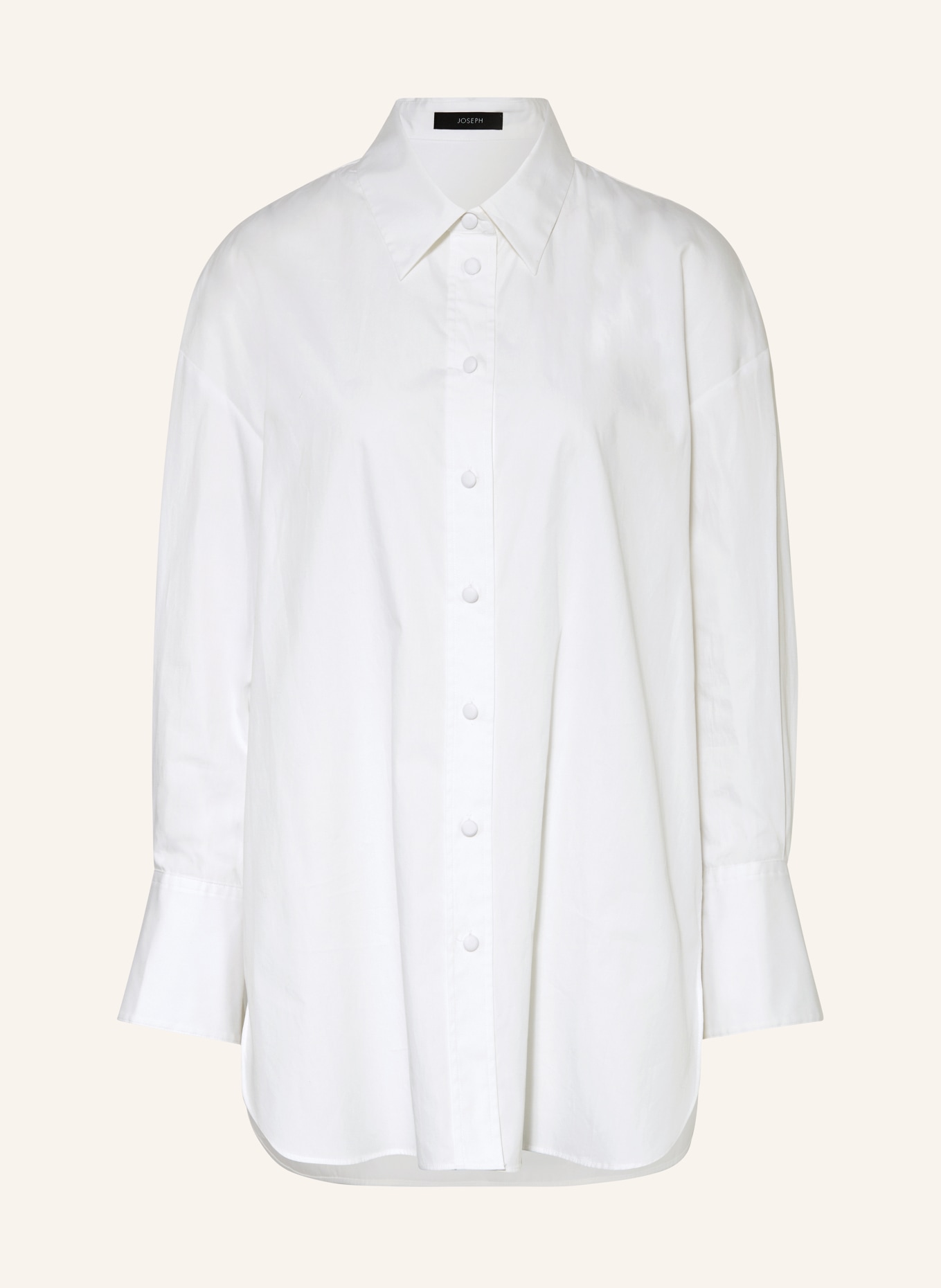 JOSEPH Oversized shirt blouse BERTON, Color: WHITE (Image 1)
