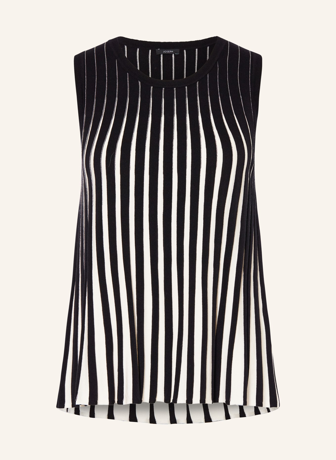 JOSEPH Knit top, Color: WHITE/ BLACK (Image 1)