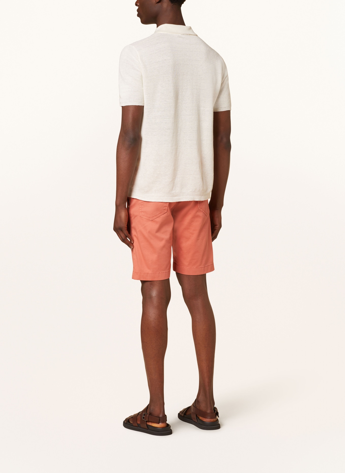 JACOB COHEN Shorts LOU Slim Fit, Farbe: DUNKELORANGE (Bild 3)