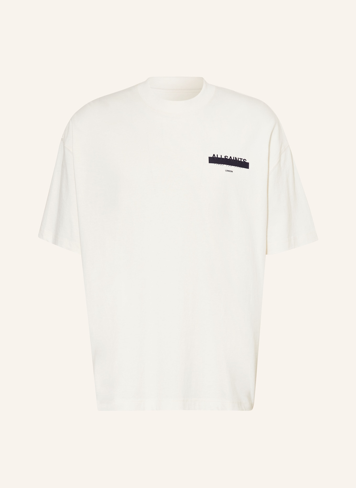 ALLSAINTS T-Shirt REDACT, Farbe: ECRU (Bild 1)