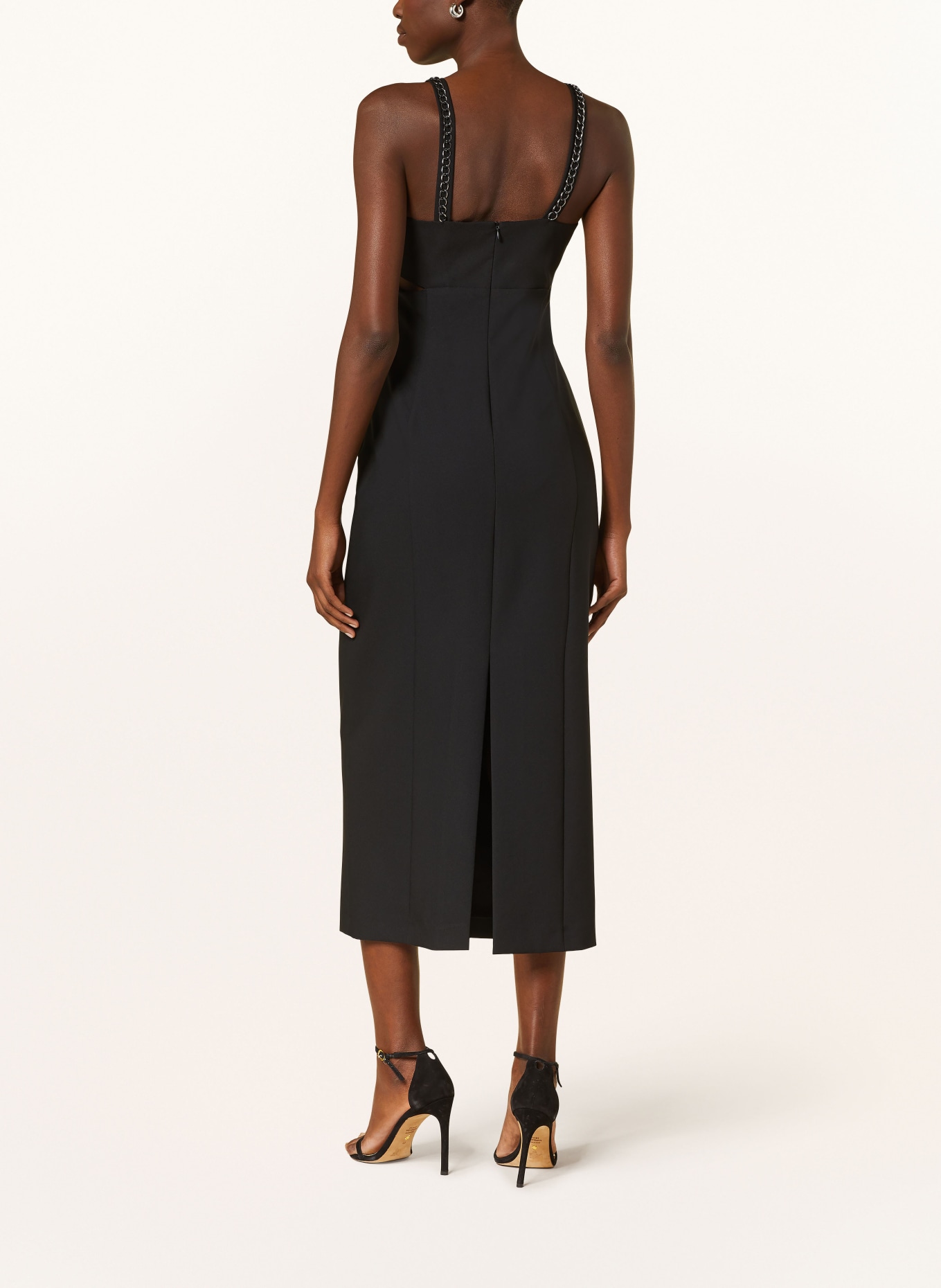 V by Vera Mont Dress with cut-outs, Color: BLACK (Image 3)