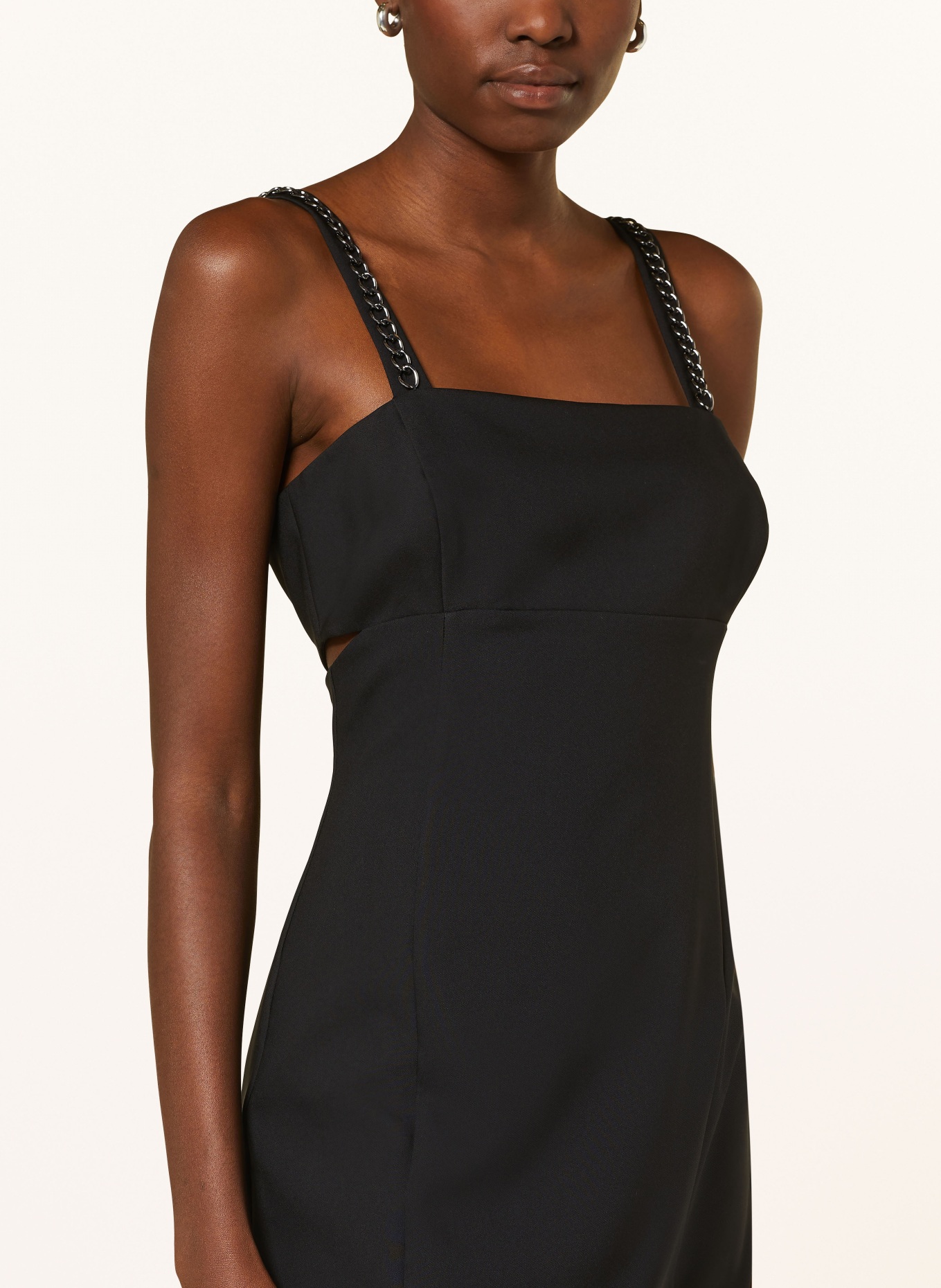 V by Vera Mont Dress with cut-outs, Color: BLACK (Image 4)