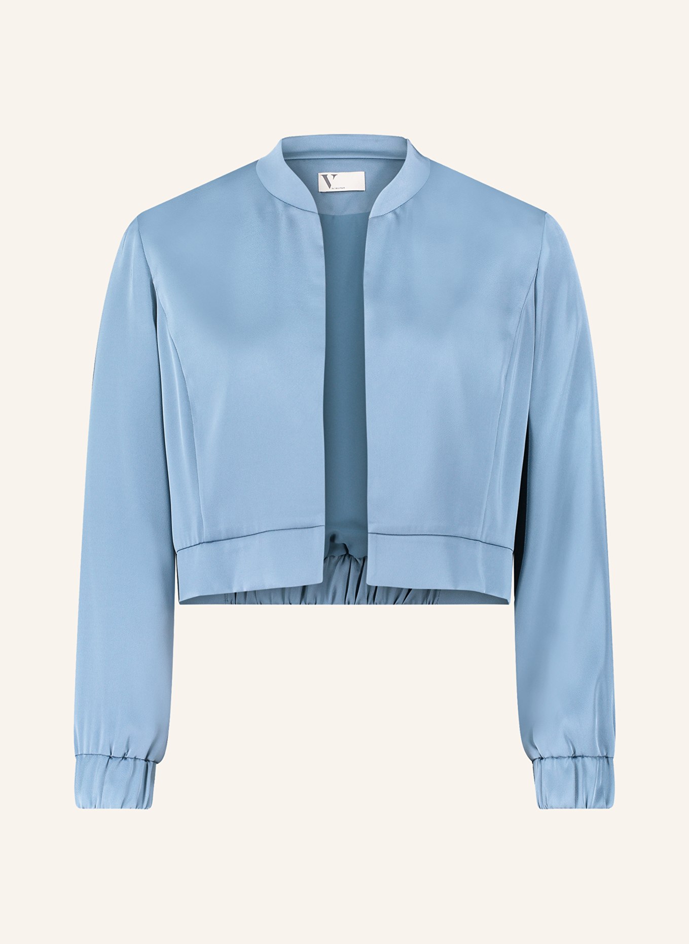 V by Vera Mont Saténový bolero: 8307 Slate Blue