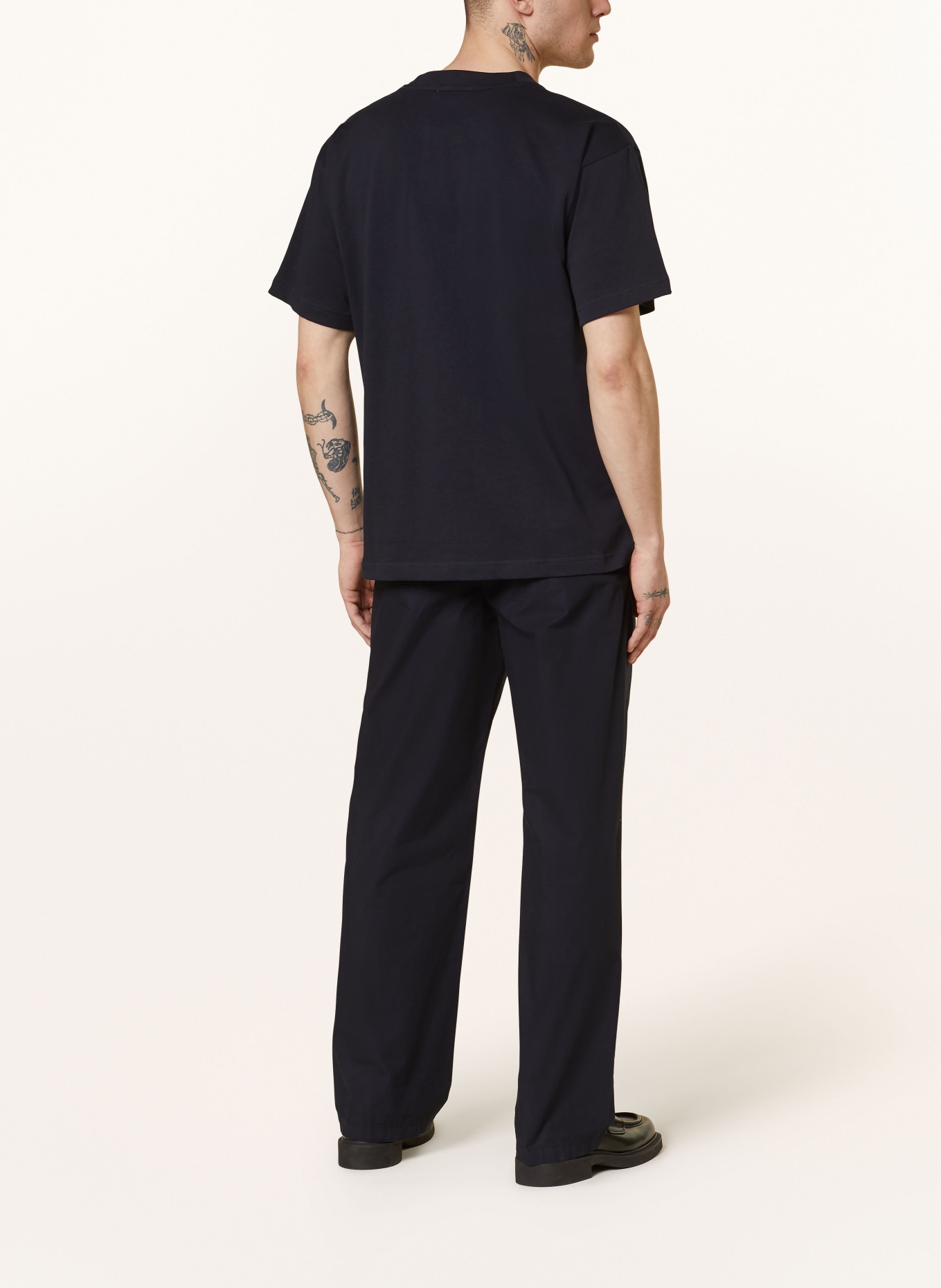 NORSE PROJECTS T-shirt SIMON, Color: DARK BLUE (Image 3)