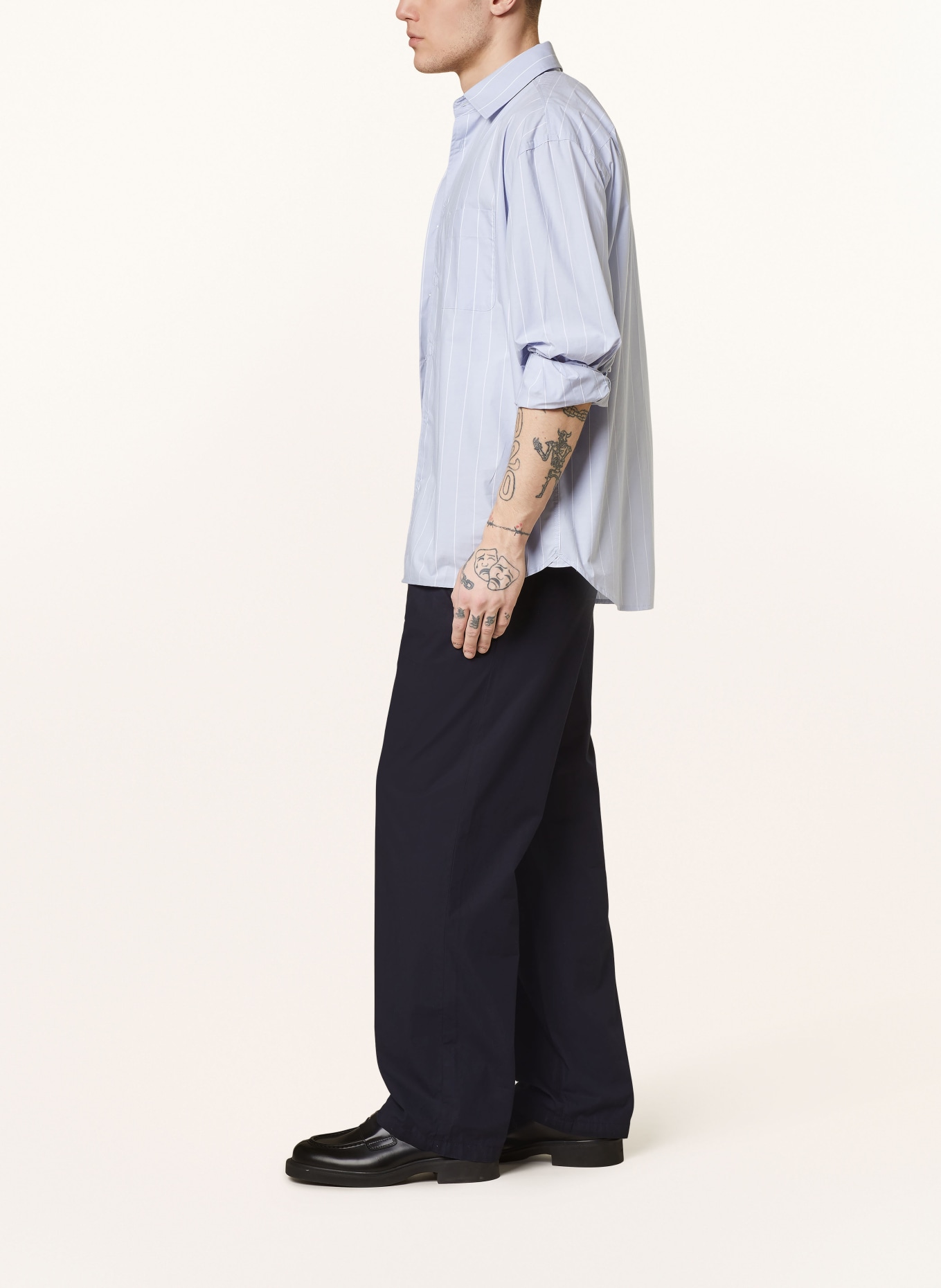 NORSE PROJECTS Chino kalhoty BENN Relaxed Fit, Barva: TMAVĚ MODRÁ (Obrázek 4)