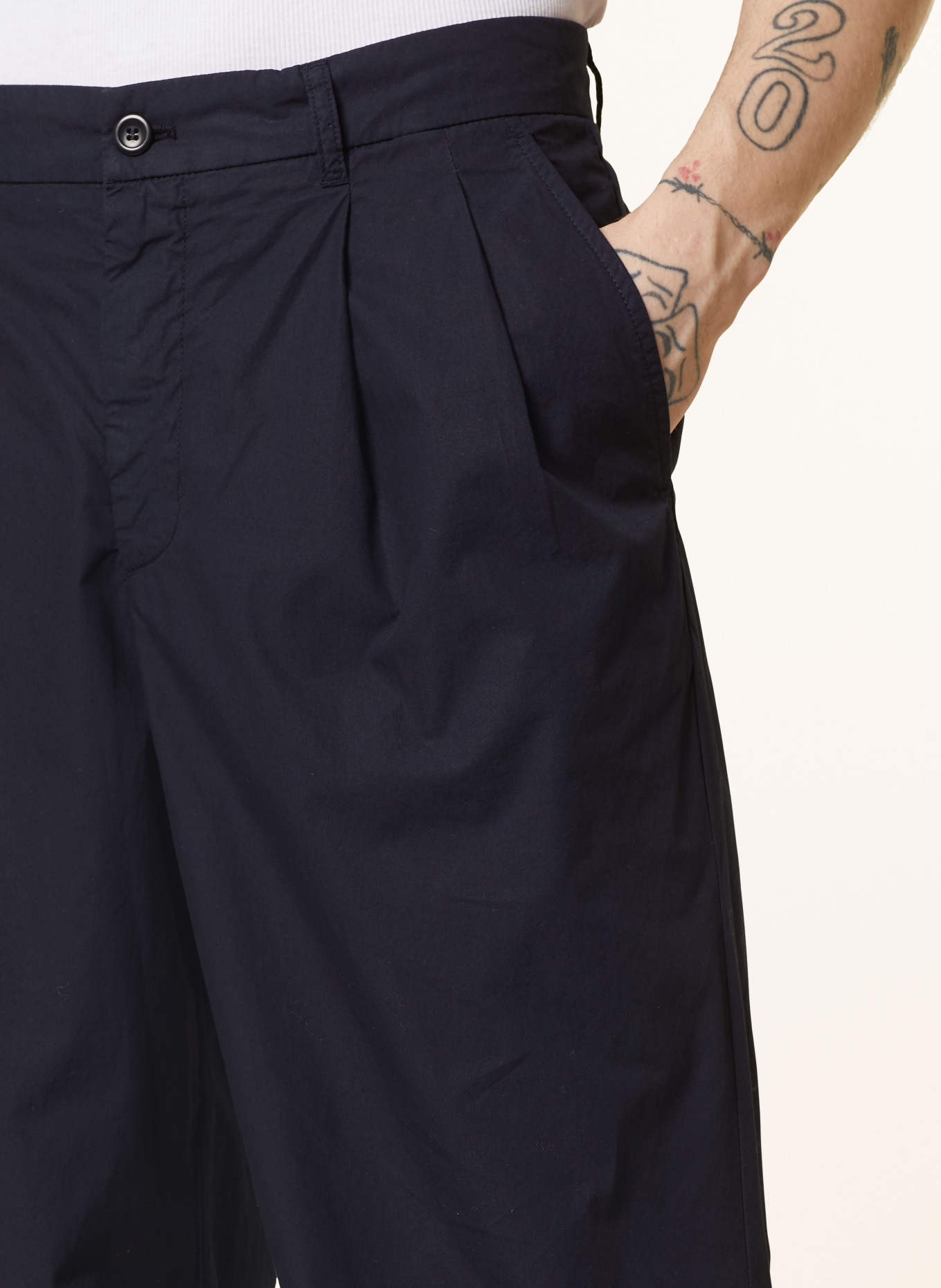 NORSE PROJECTS Chinos BENN relaxed fit, Color: DARK BLUE (Image 5)