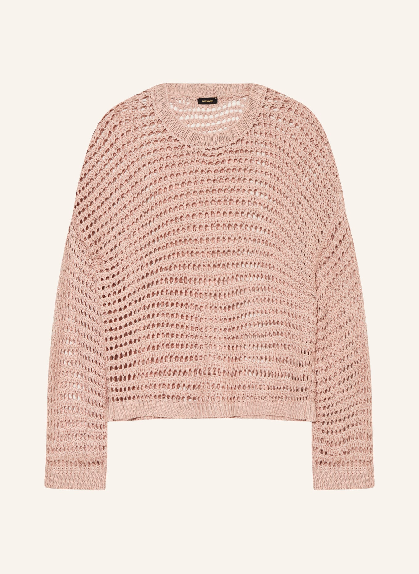 MORE & MORE Oversized sweater, Color: DUSKY PINK (Image 1)