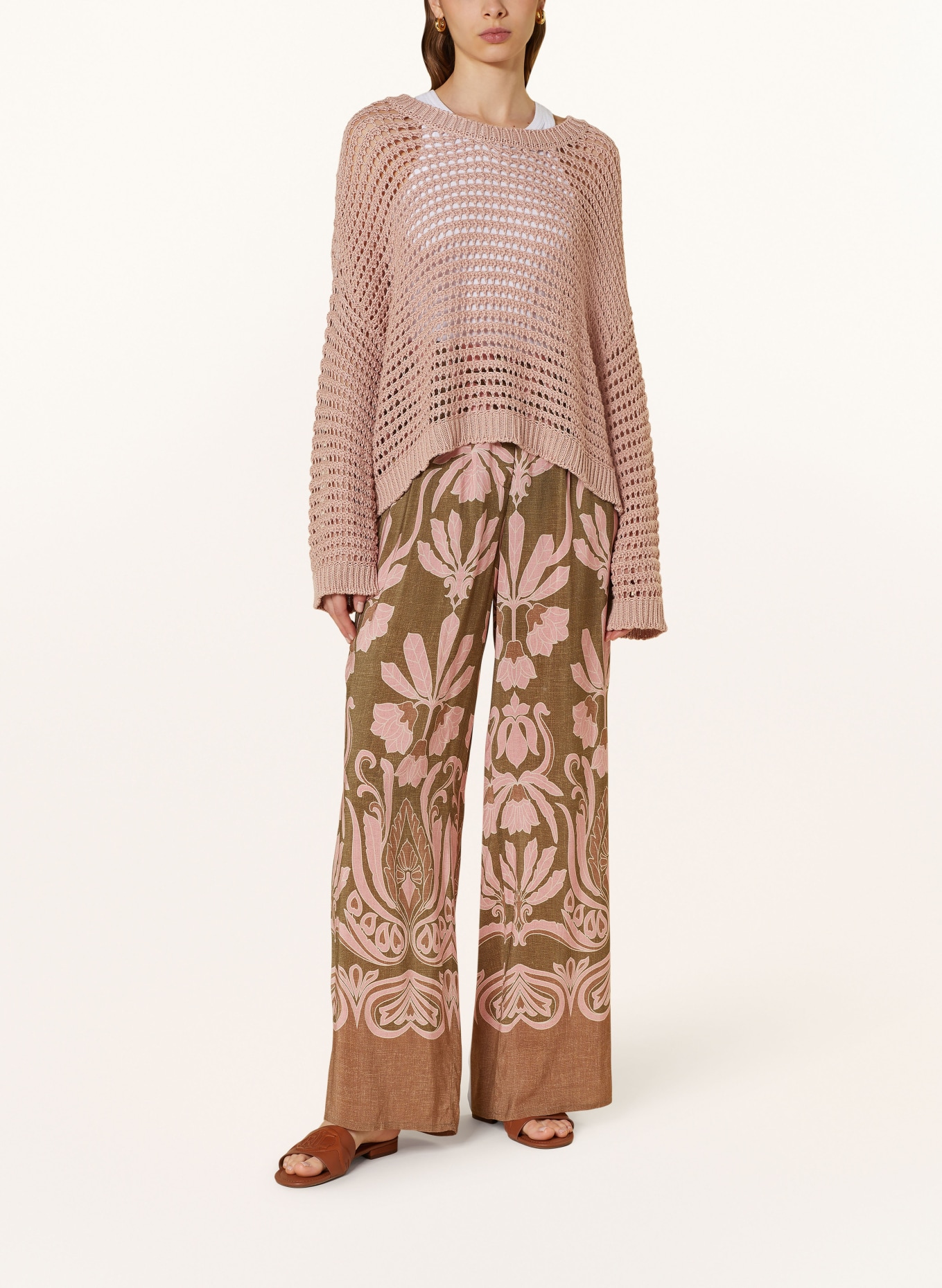 MORE & MORE Oversized sweater, Color: DUSKY PINK (Image 2)