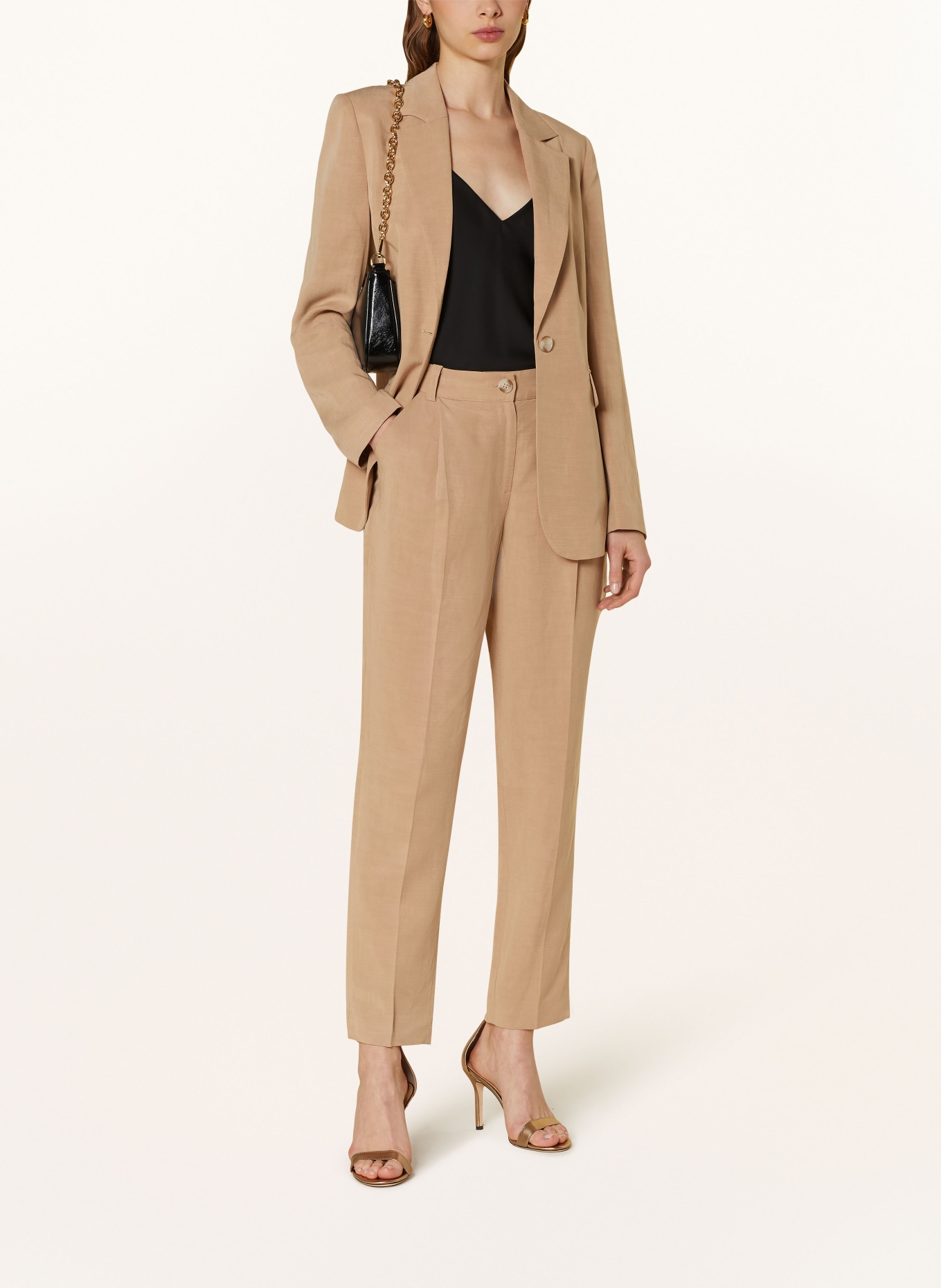 MORE & MORE Trousers, Color: LIGHT BROWN (Image 2)