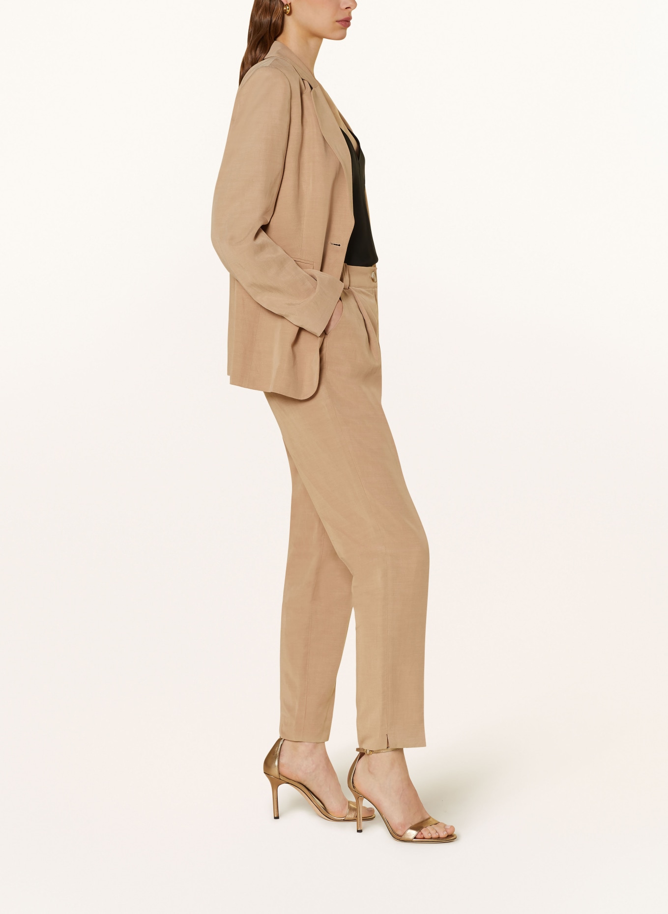 MORE & MORE Trousers, Color: LIGHT BROWN (Image 4)