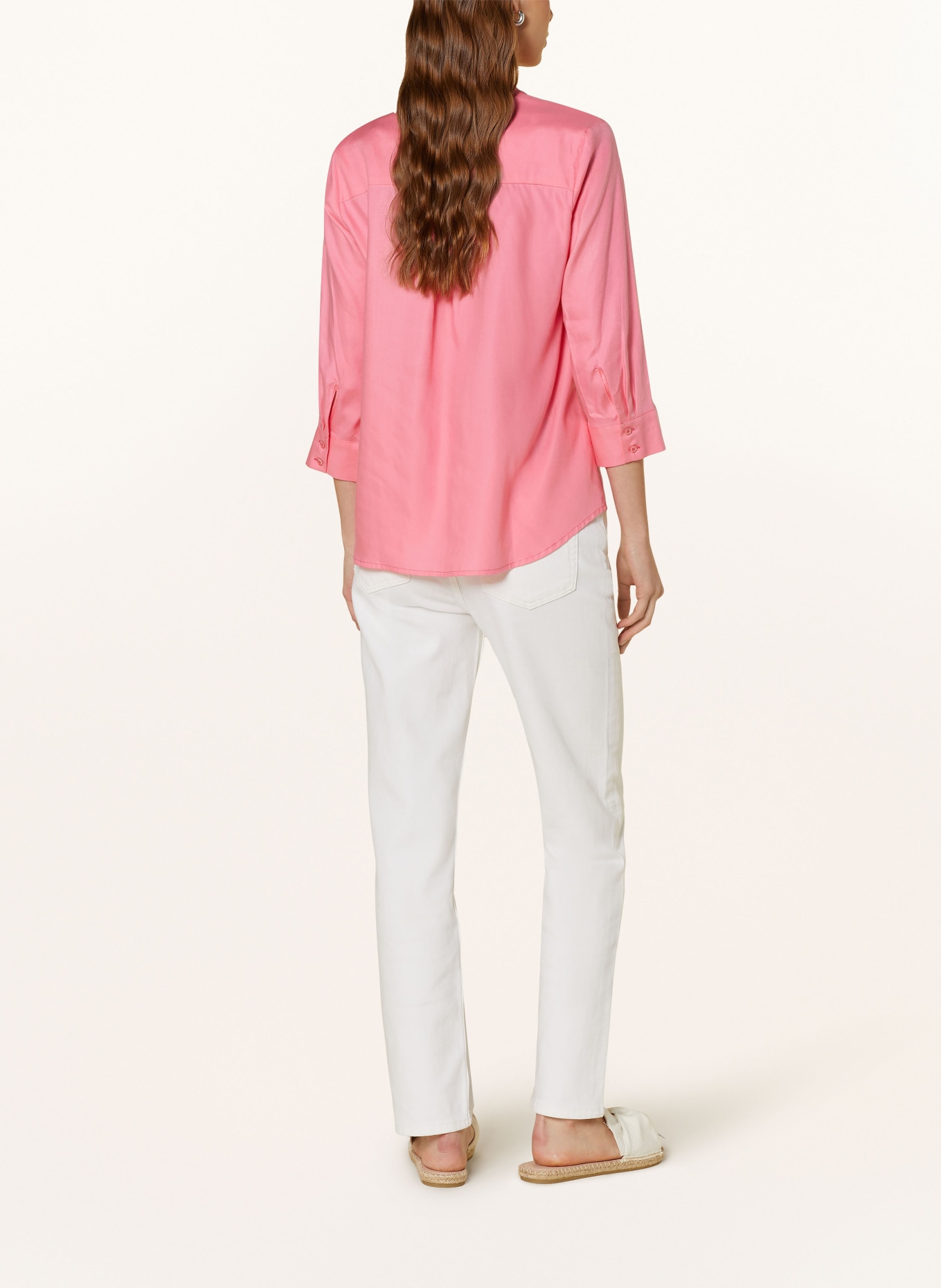 MORE & MORE Blouse with 3/4 sleeves, Color: 0835 sorbet pink (Image 3)