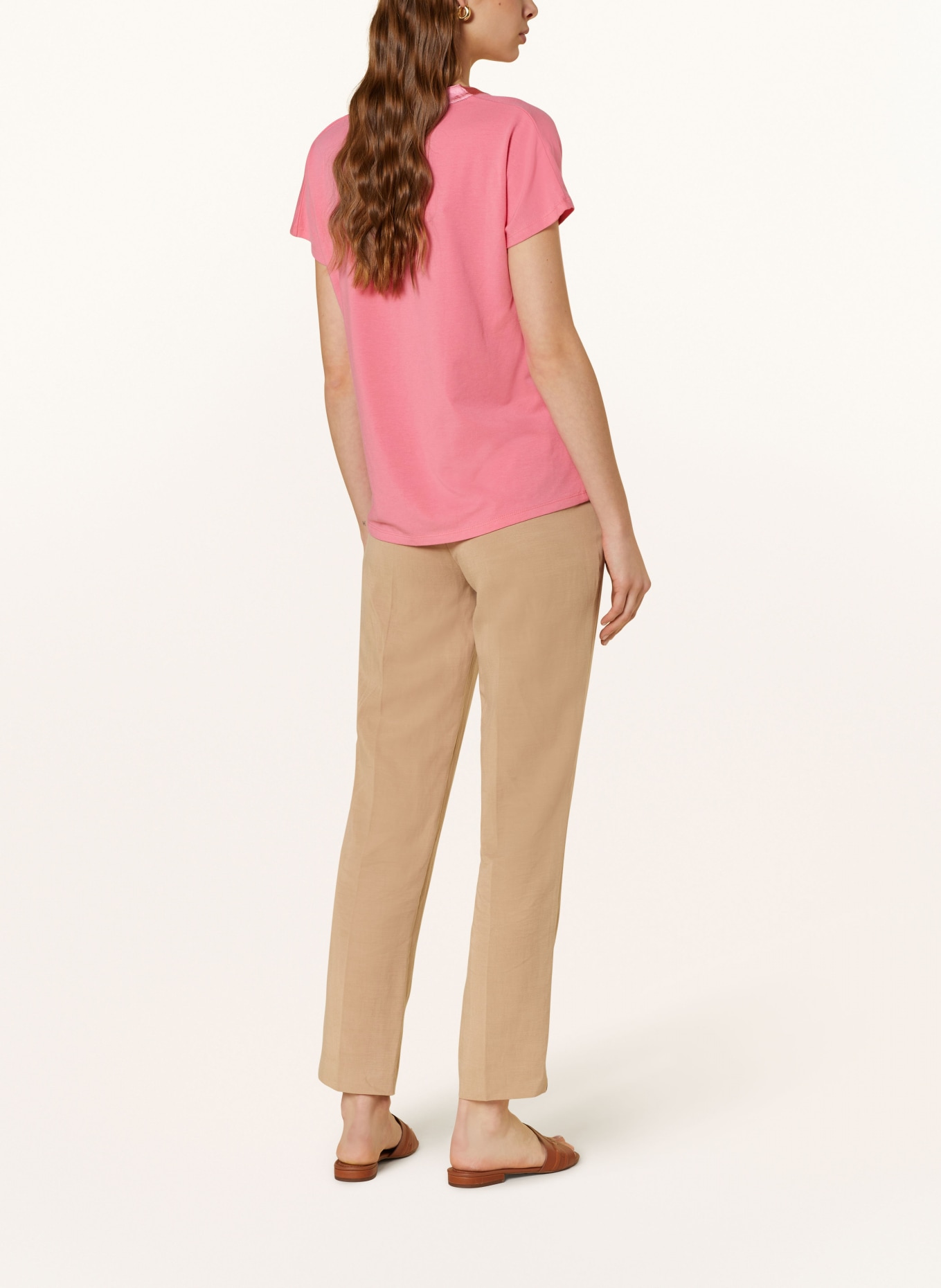 MORE & MORE Blusenshirt, Farbe: 0835 sorbet pink (Bild 3)