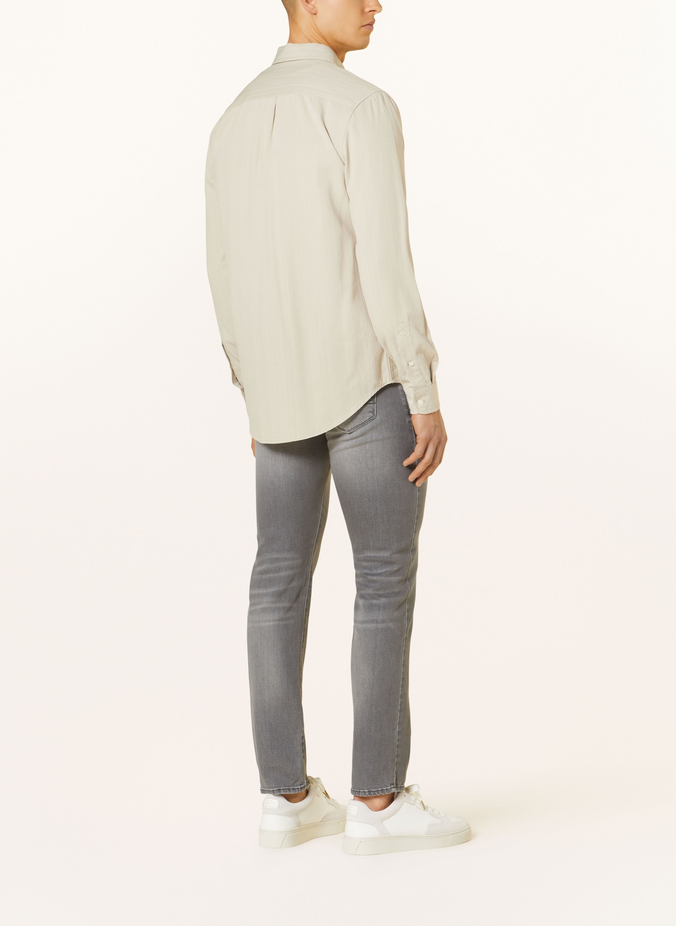 pierre cardin Jeans LYON Tapered Fit, Farbe: 9839 grey fashion fancy (Bild 3)