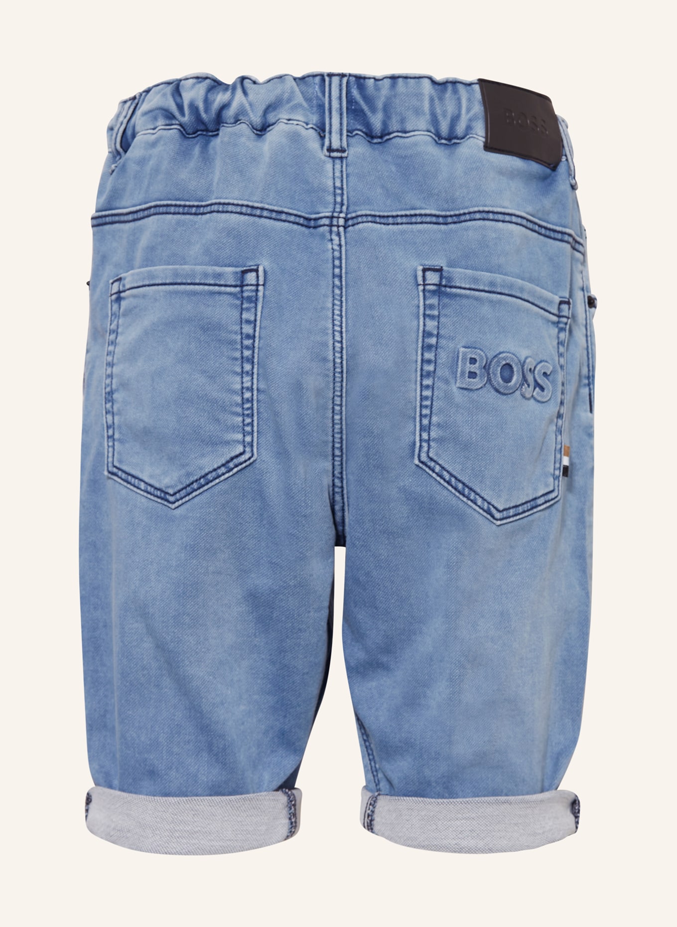 BOSS Szorty jeansowe, Kolor: NIEBIESKI (Obrazek 2)