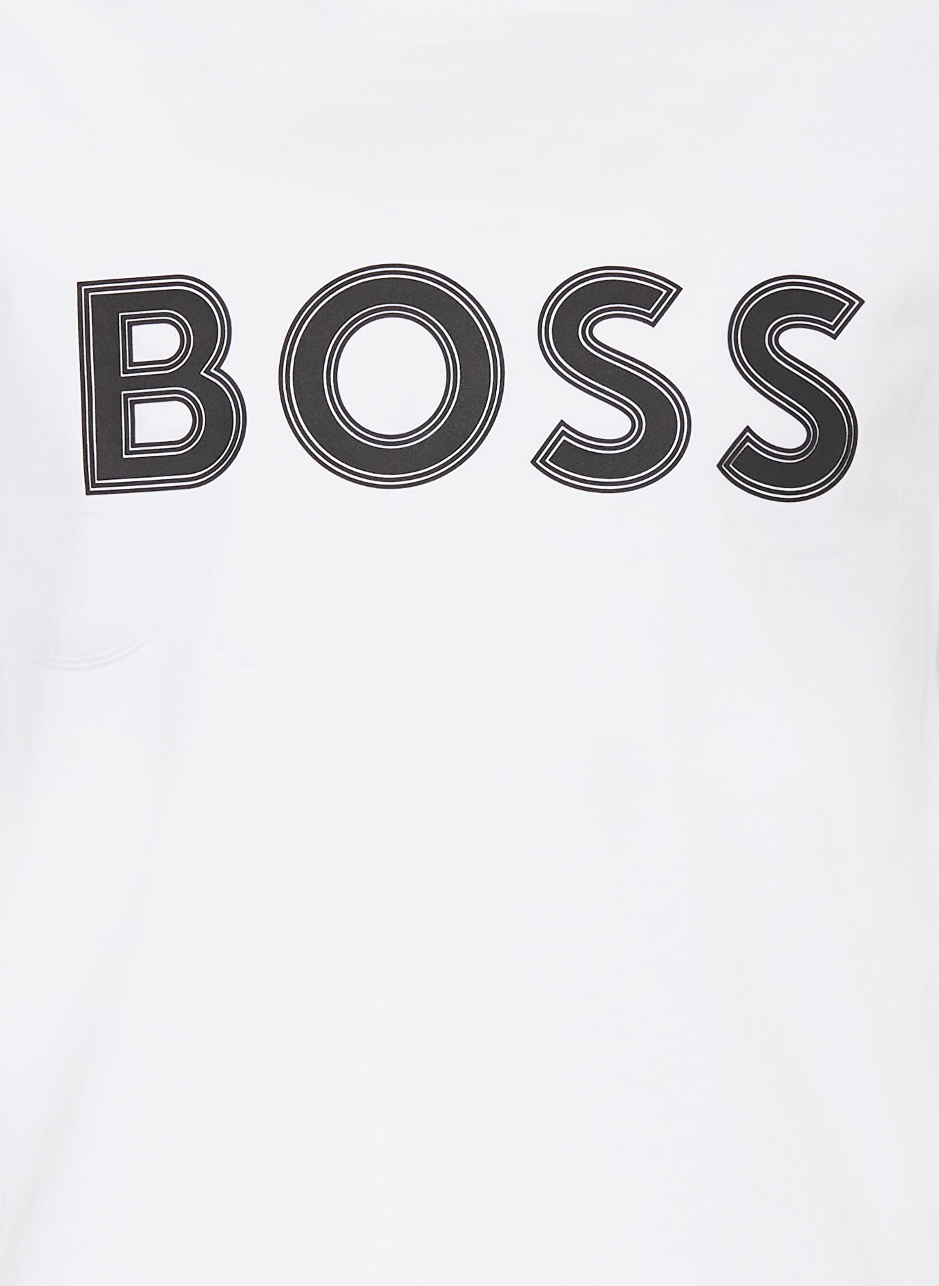 BOSS T-Shirt LOGO, Farbe: WEISS (Bild 3)