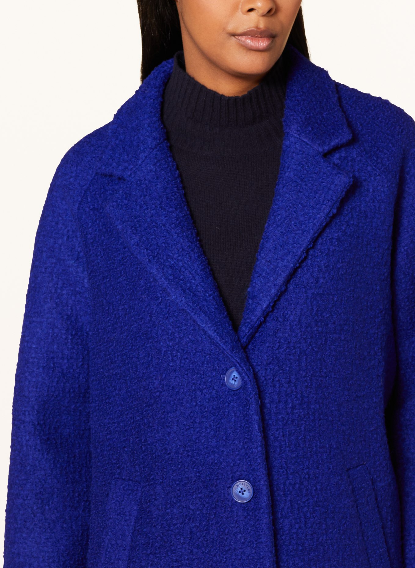 Whistles blue deals coat