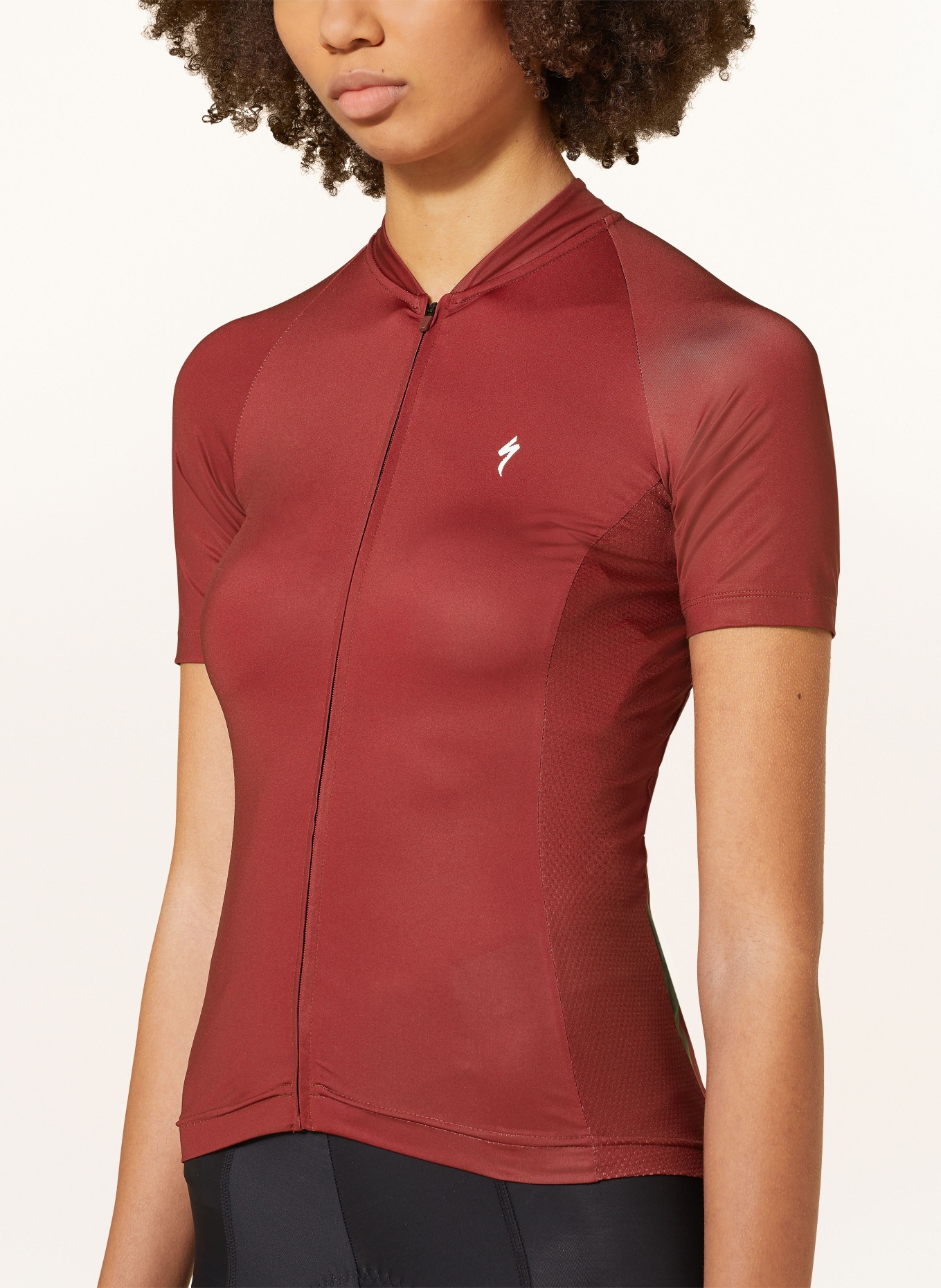 SPECIALIZED Cycling jersey SL SOLID JERSEY, Color: DARK RED (Image 4)