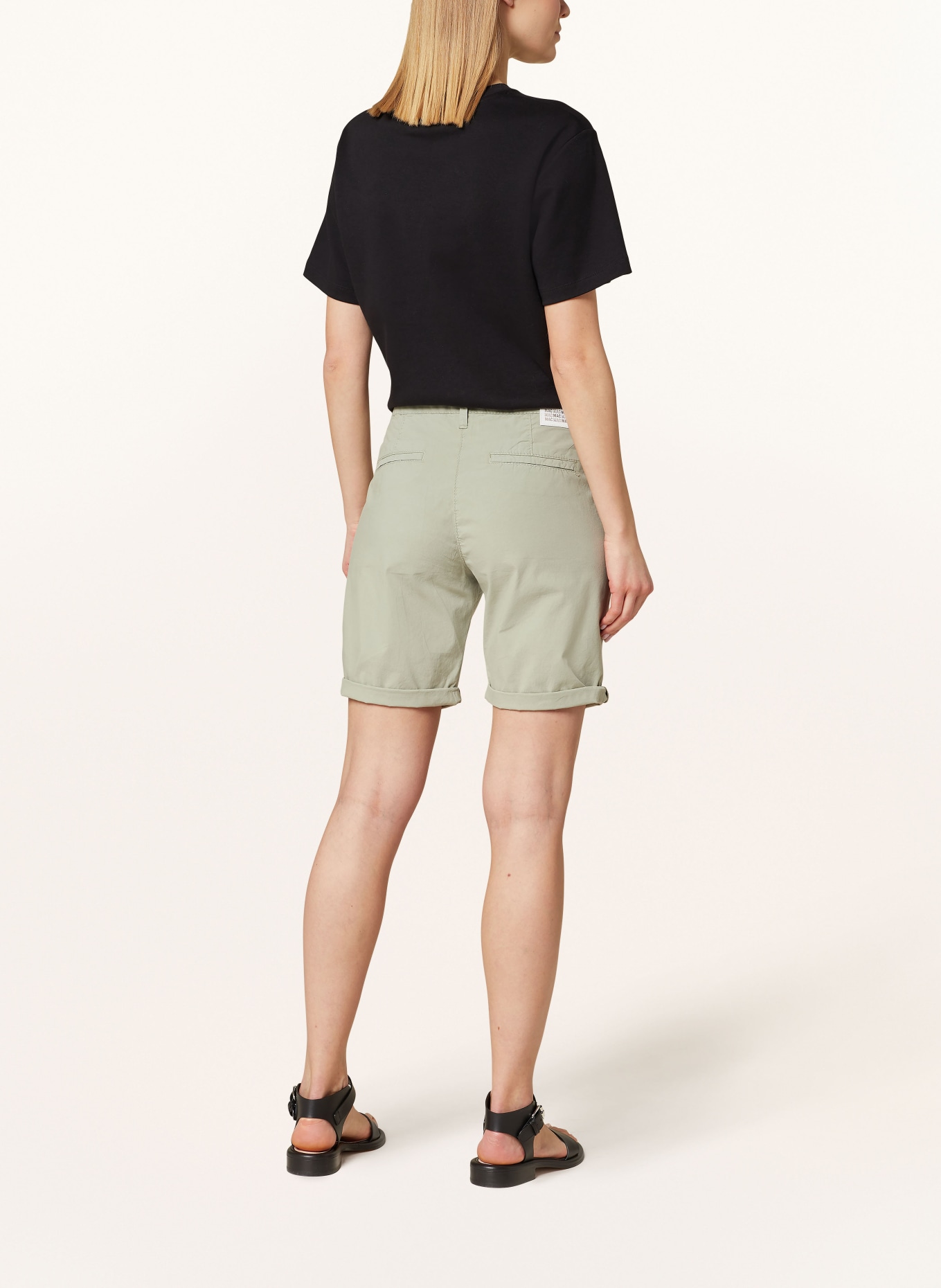 MAC Shorts CHINO, Color: OLIVE (Image 3)