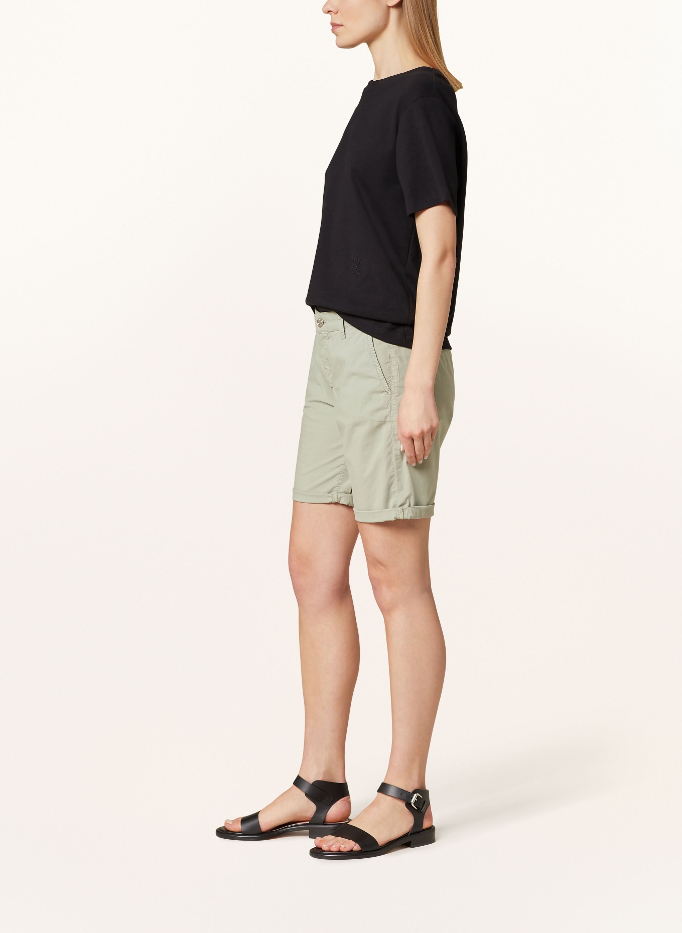 MAC Shorts CHINO, Color: OLIVE (Image 4)