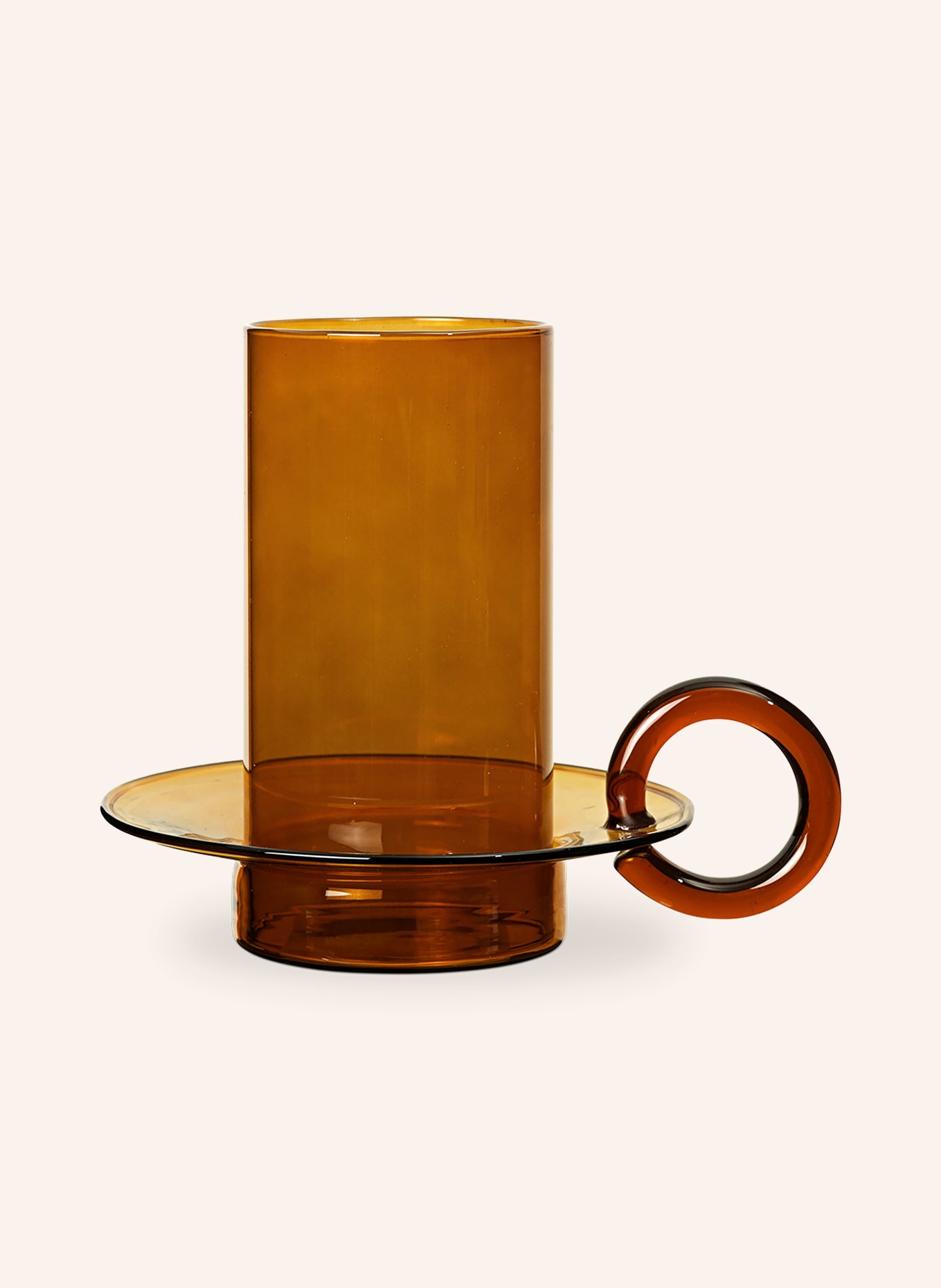 Ferm LIVING Tealight holder LUCE, Color: ORANGE (Image 1)