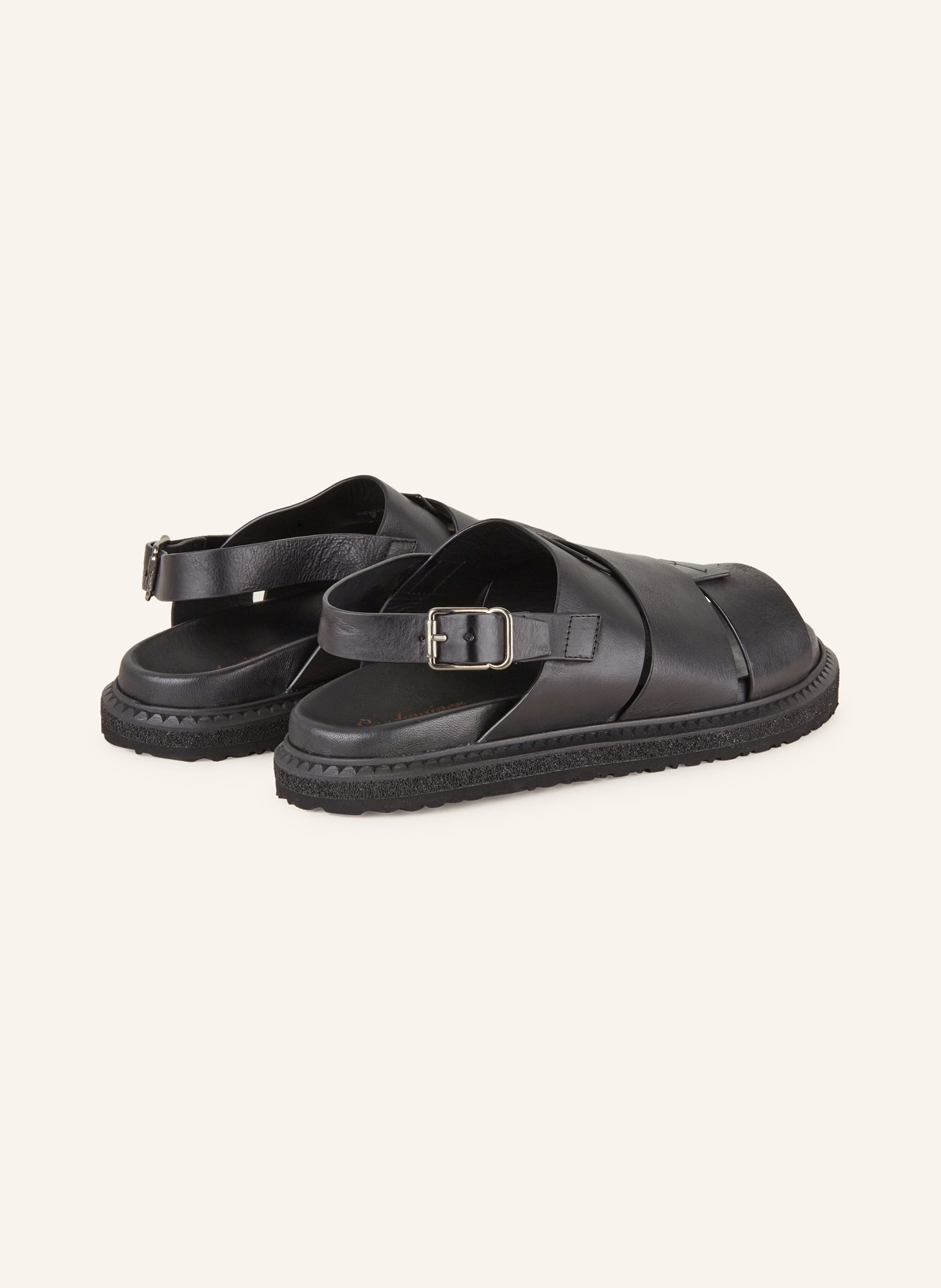 Cordwainer Sandals, Color: BLACK (Image 2)