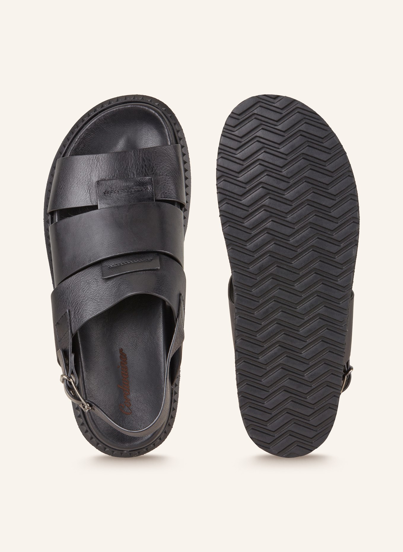 Cordwainer Sandals, Color: BLACK (Image 5)