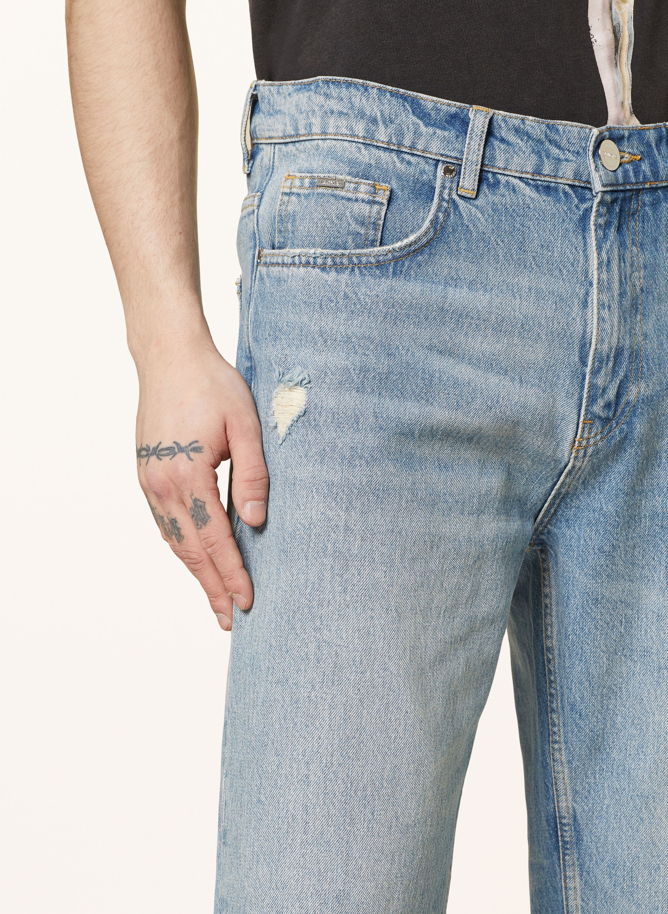 EIGHTYFIVE Jeans Straight Fit, Farbe: Light Wash Blue (Bild 5)