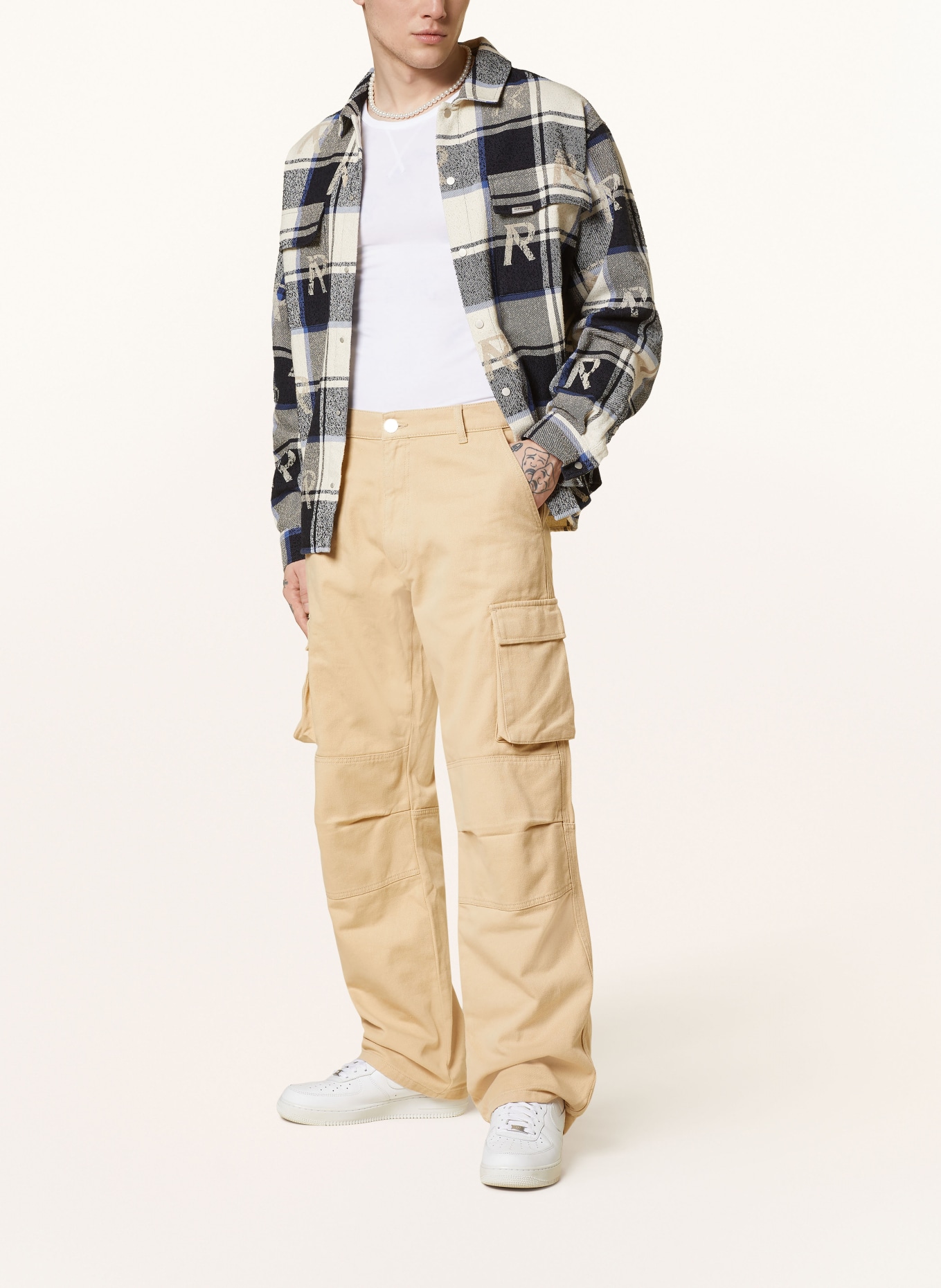 EIGHTYFIVE Cargo pants baggy fit, Color: CAMEL (Image 2)