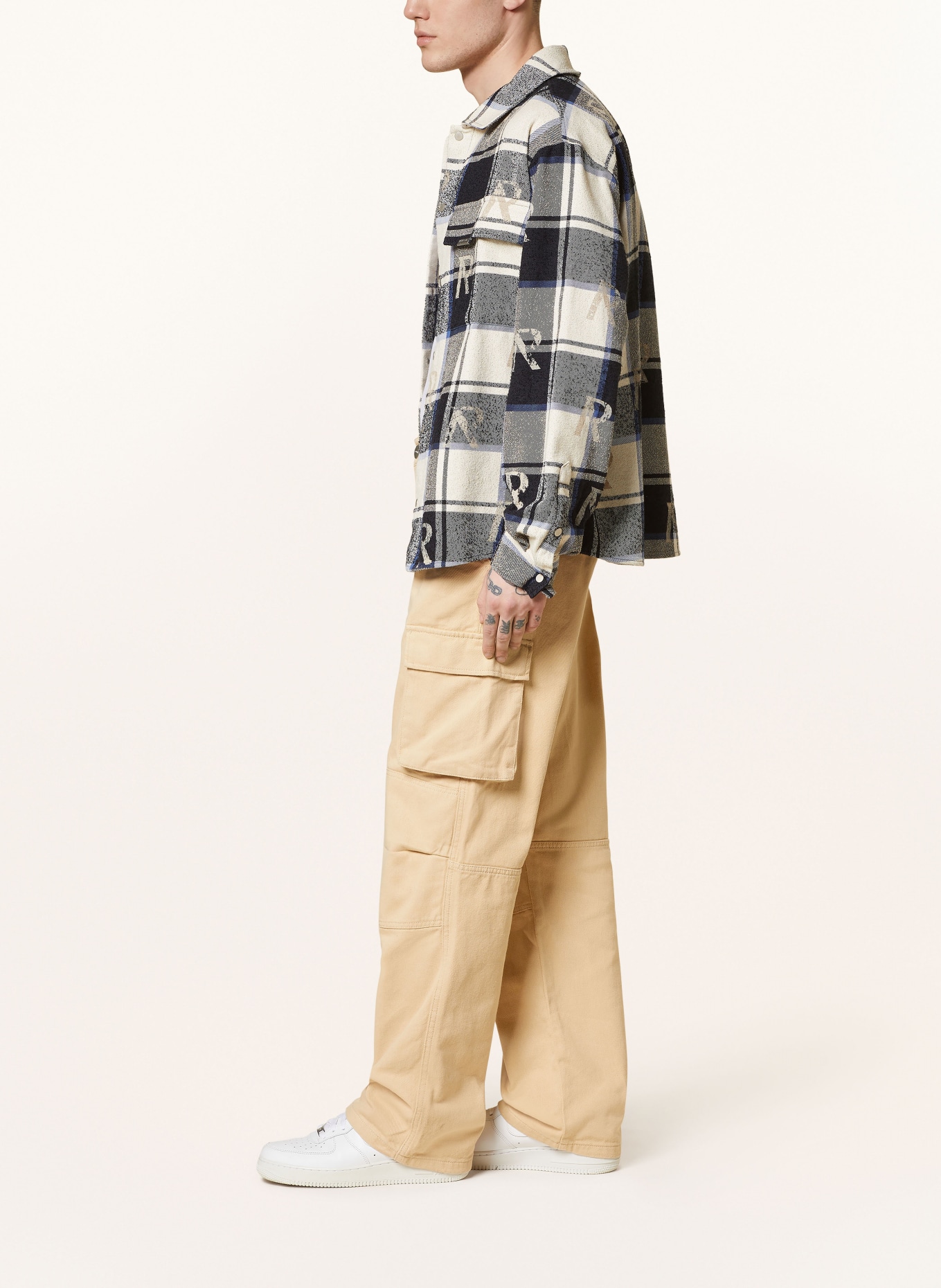EIGHTYFIVE Cargo pants baggy fit, Color: CAMEL (Image 4)