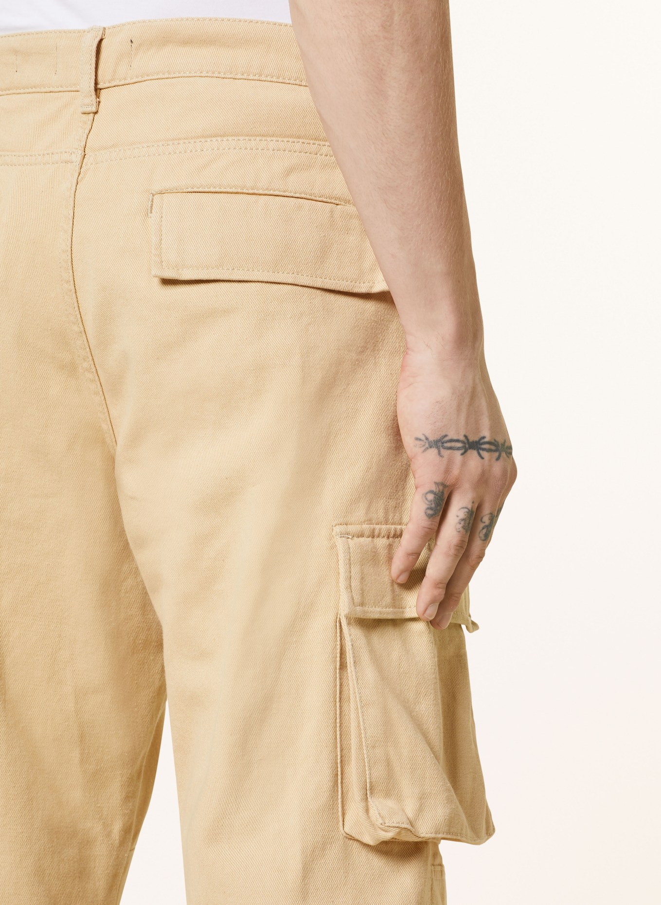 EIGHTYFIVE Cargo pants baggy fit in camel