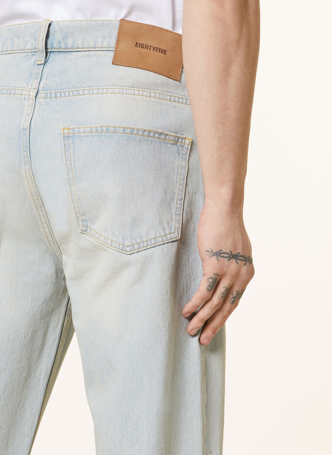 EIGHTYFIVE Jeans Straight Fit, Farbe: desert blue (Bild 6)
