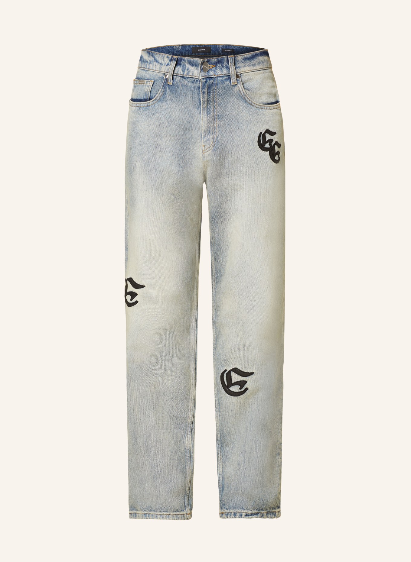 EIGHTYFIVE Jeans straight fit, Color: Sand Storm Blue (Image 1)