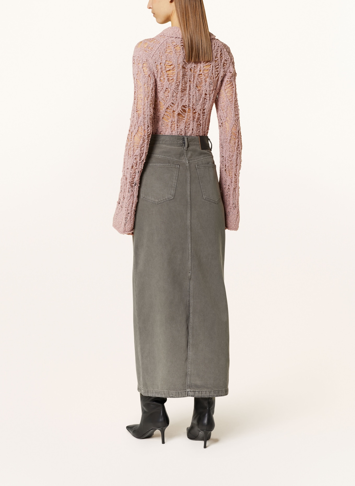 Acne Studios Skirt, Color: GRAY (Image 3)