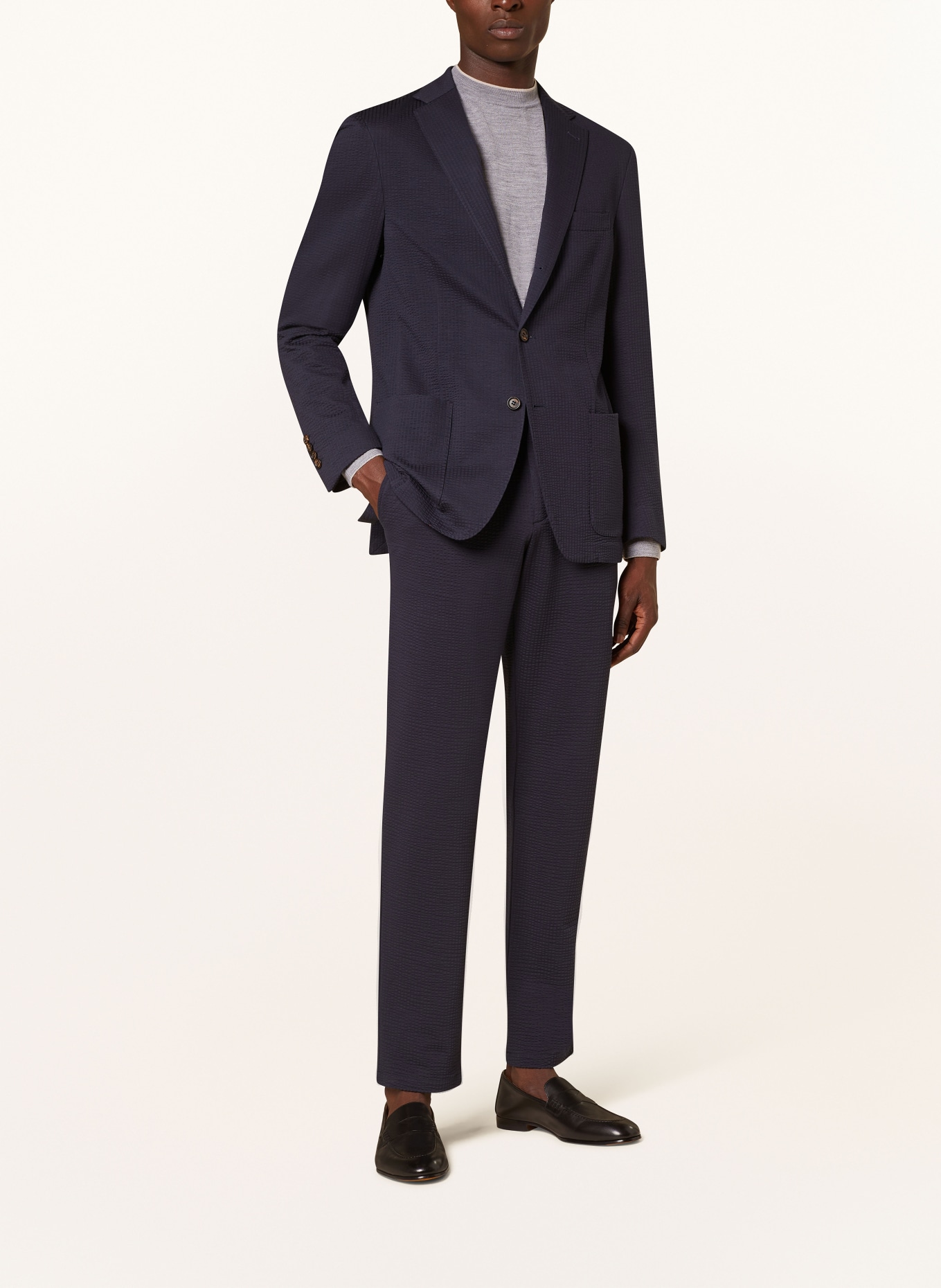 eleventy Oblekové sako Extra Slim Fit, Barva: 11 BLUE (Obrázek 2)