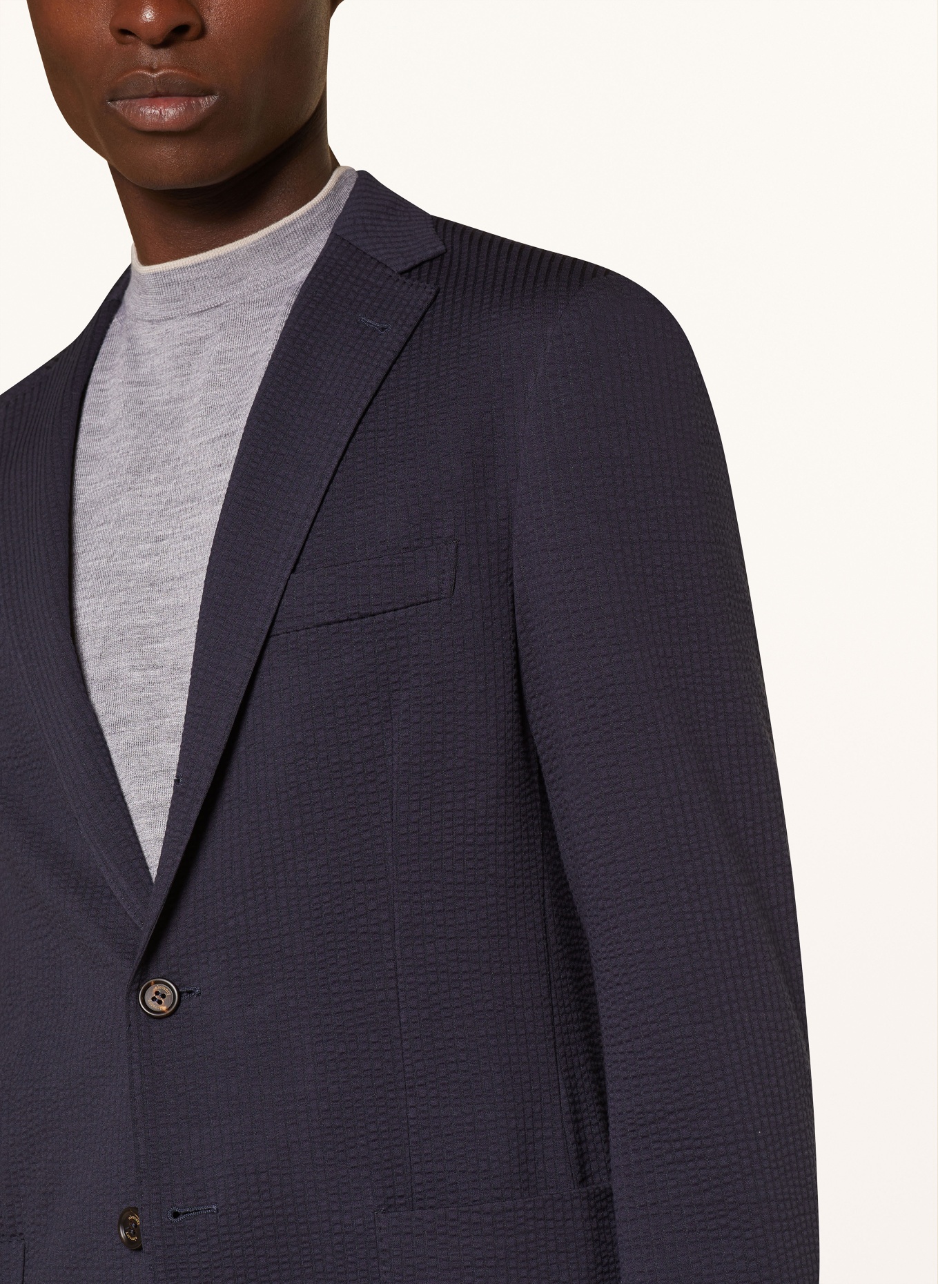 eleventy Suit jacket extra slim fit, Color: 11 BLUE (Image 5)