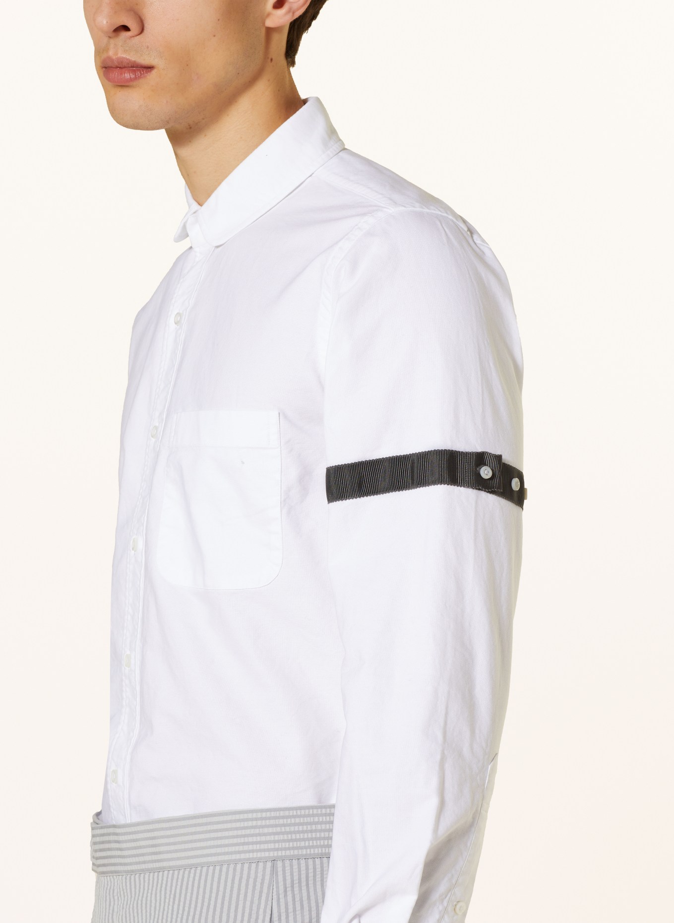 THOM BROWNE. Shirt regular fit, Color: WHITE (Image 4)