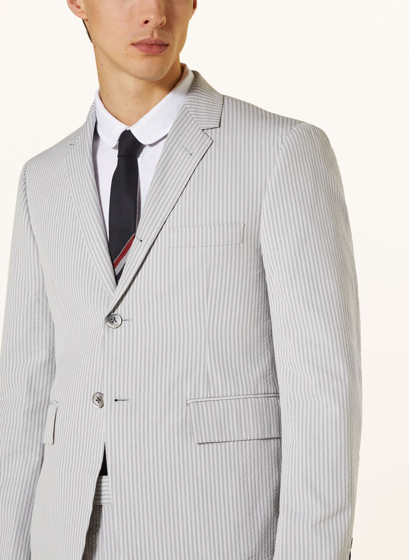 THOM BROWNE. Tailored jacket extra slim fit, Color: 055 LT GREY (Image 5)