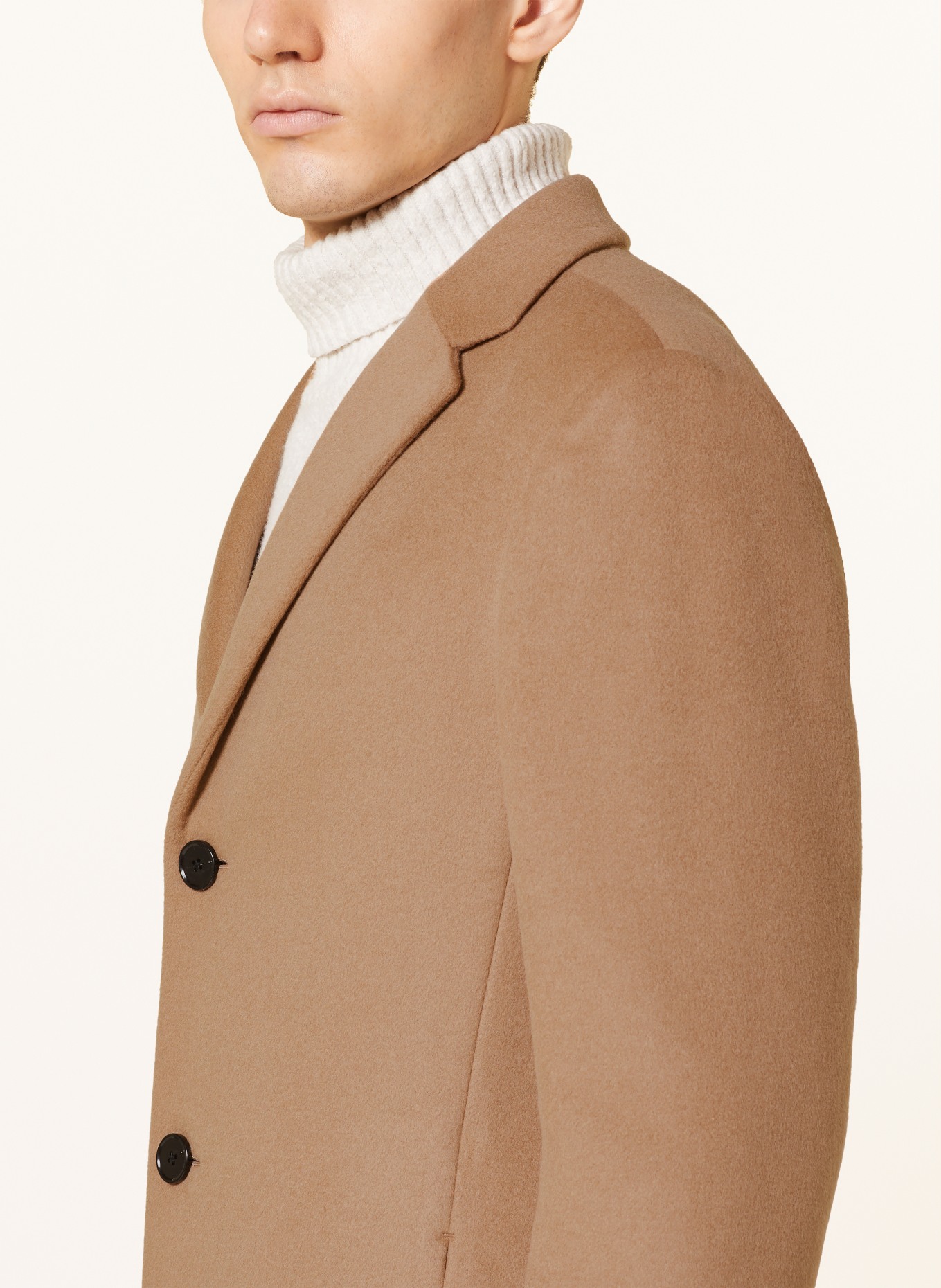 REISS Coat GABLE, Color: CAMEL (Image 4)