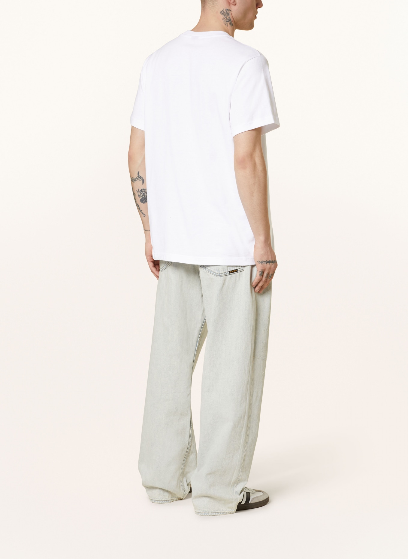G-Star RAW T-shirt, Color: WHITE (Image 3)